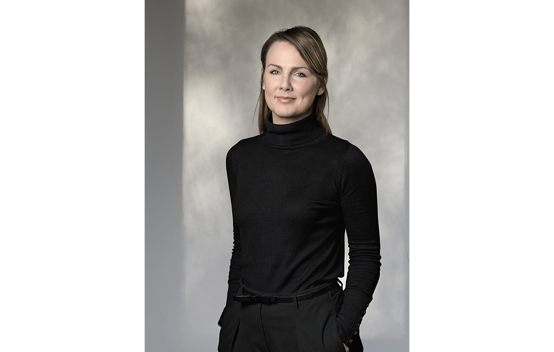 Portrait of designer Agnes Morguet.
