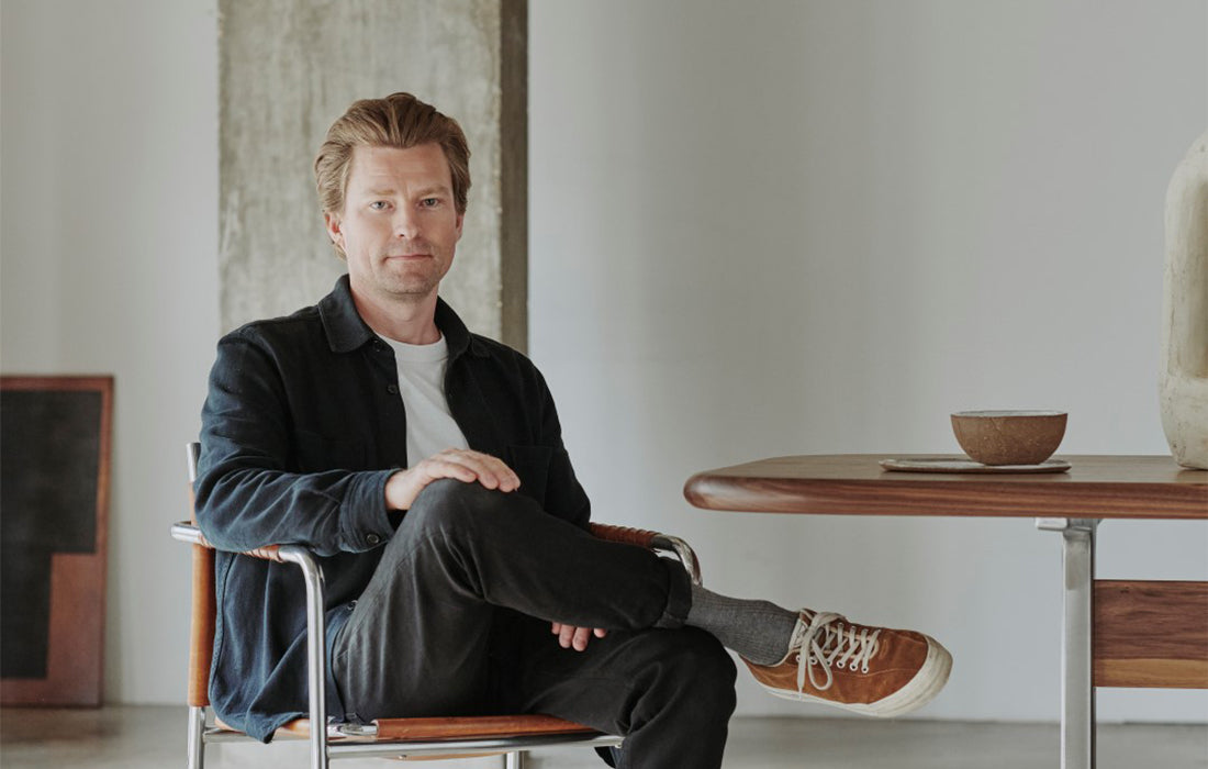 Portrait of designer Magnus Pettersen.