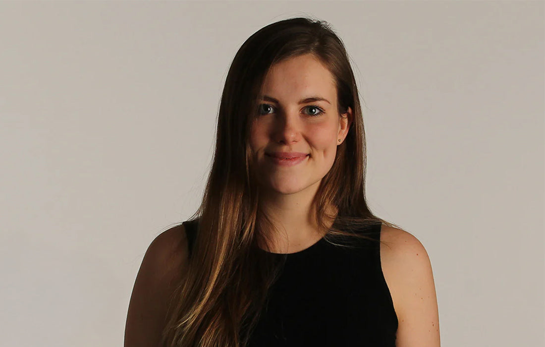Portrait of designer Rikke Palmerston.