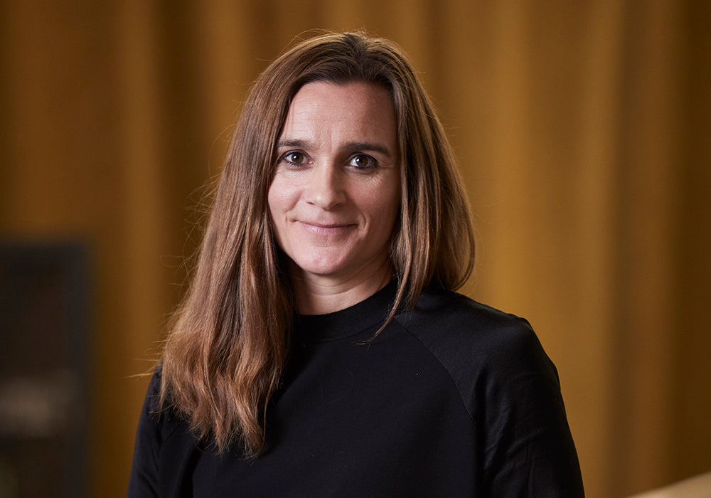 Portrait of designer Rikke Frost.