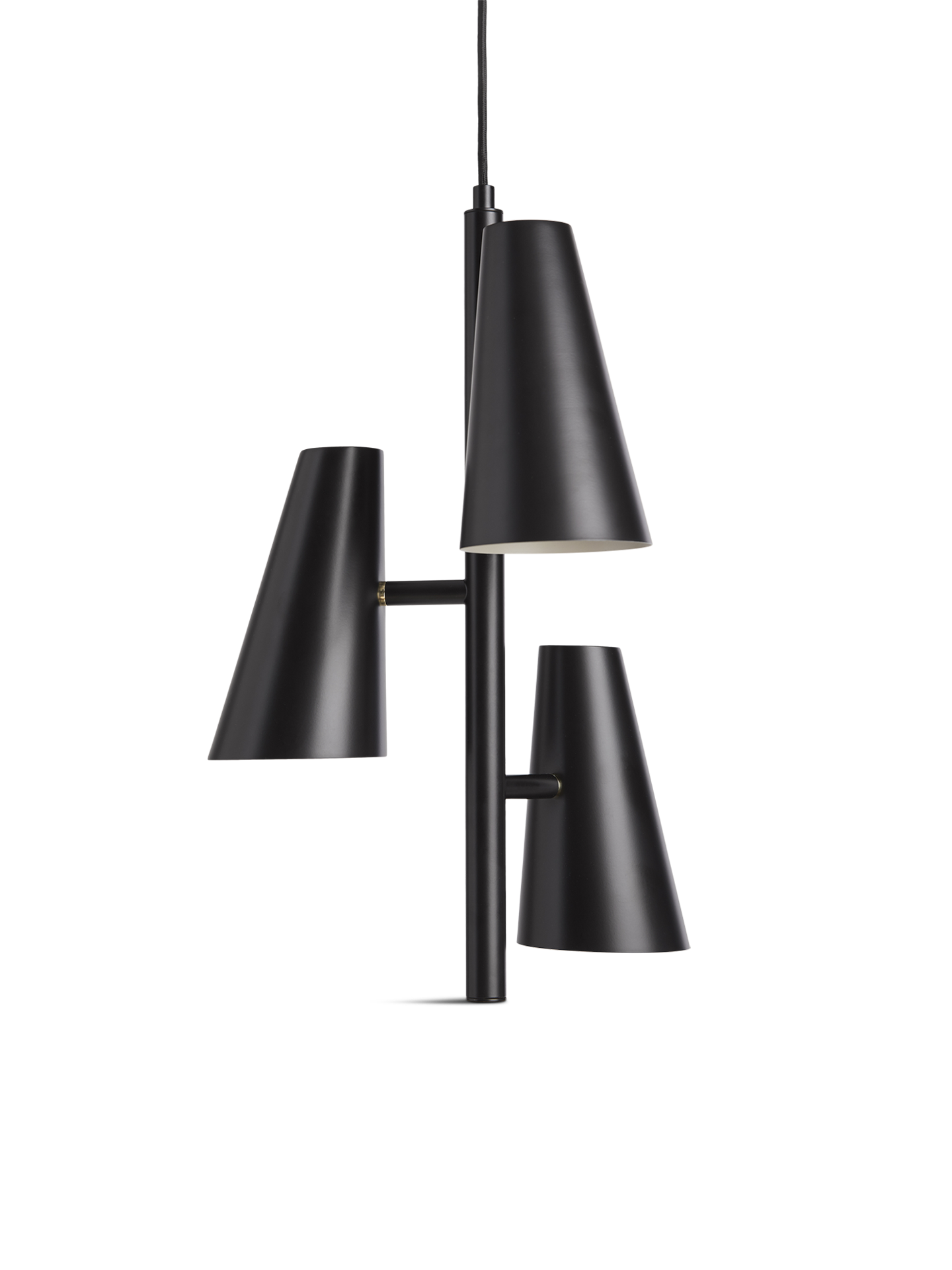 Cono pendant w/ 3 shades cUL