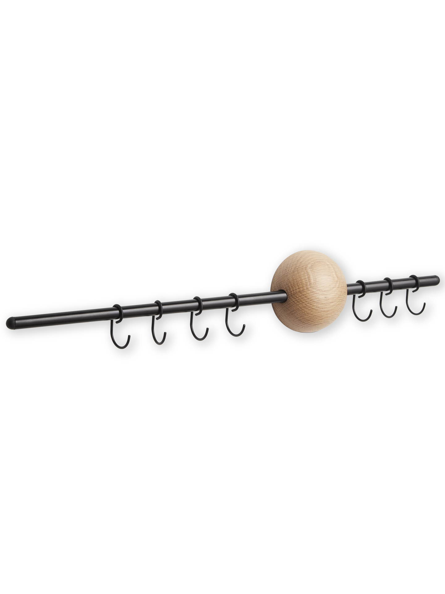 Hoop rack - White pigmented oak