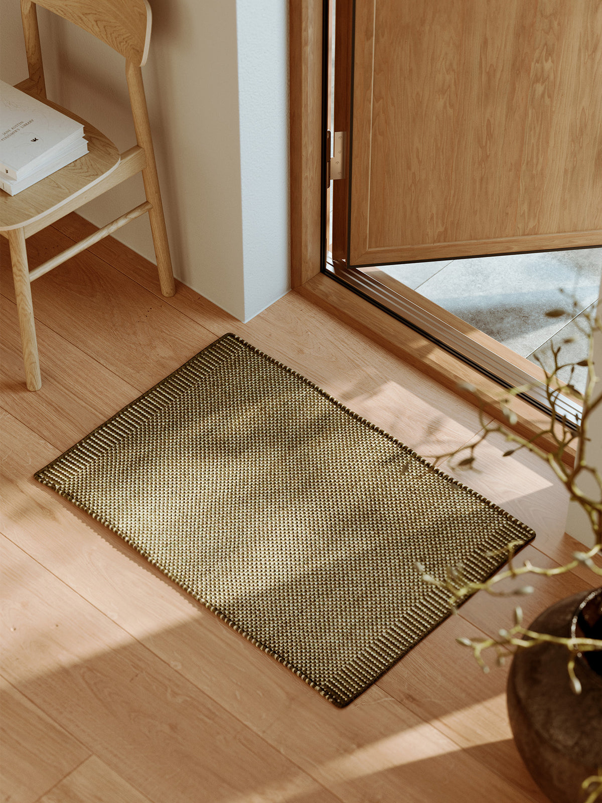 Rombo mat (60 X 90) - Moss green