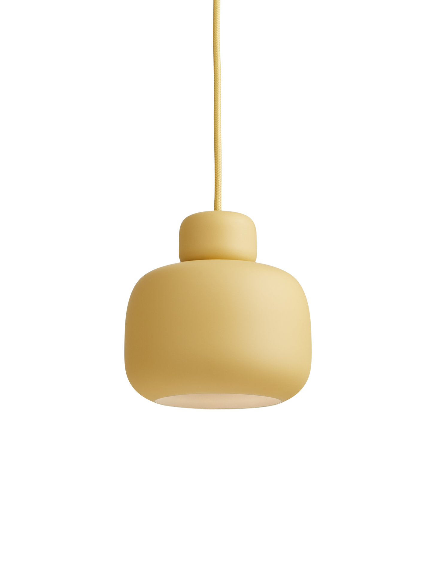 Stone pendant (Small) - Mustard cUL