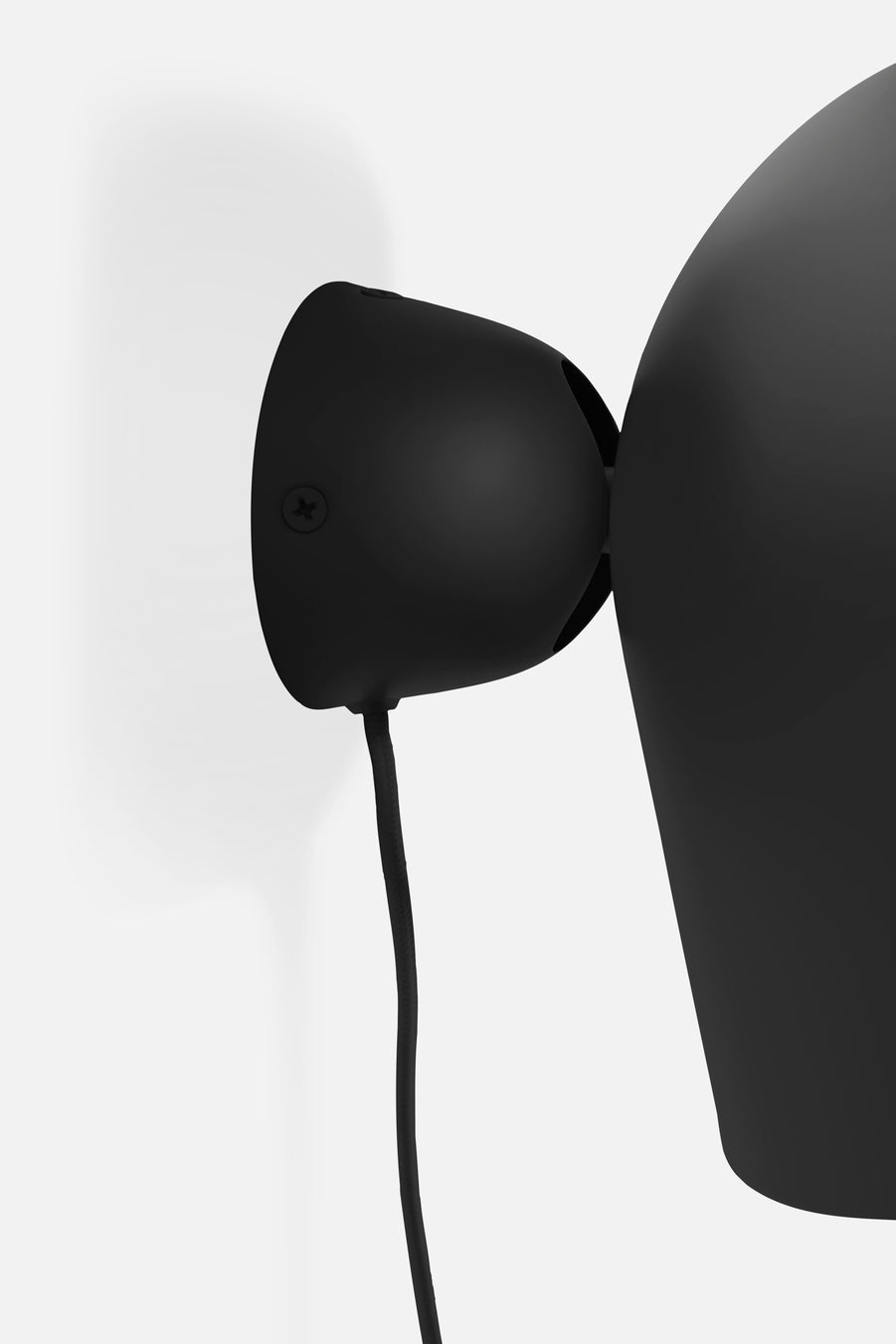 Kuppi wall lamp 2.0 - Black