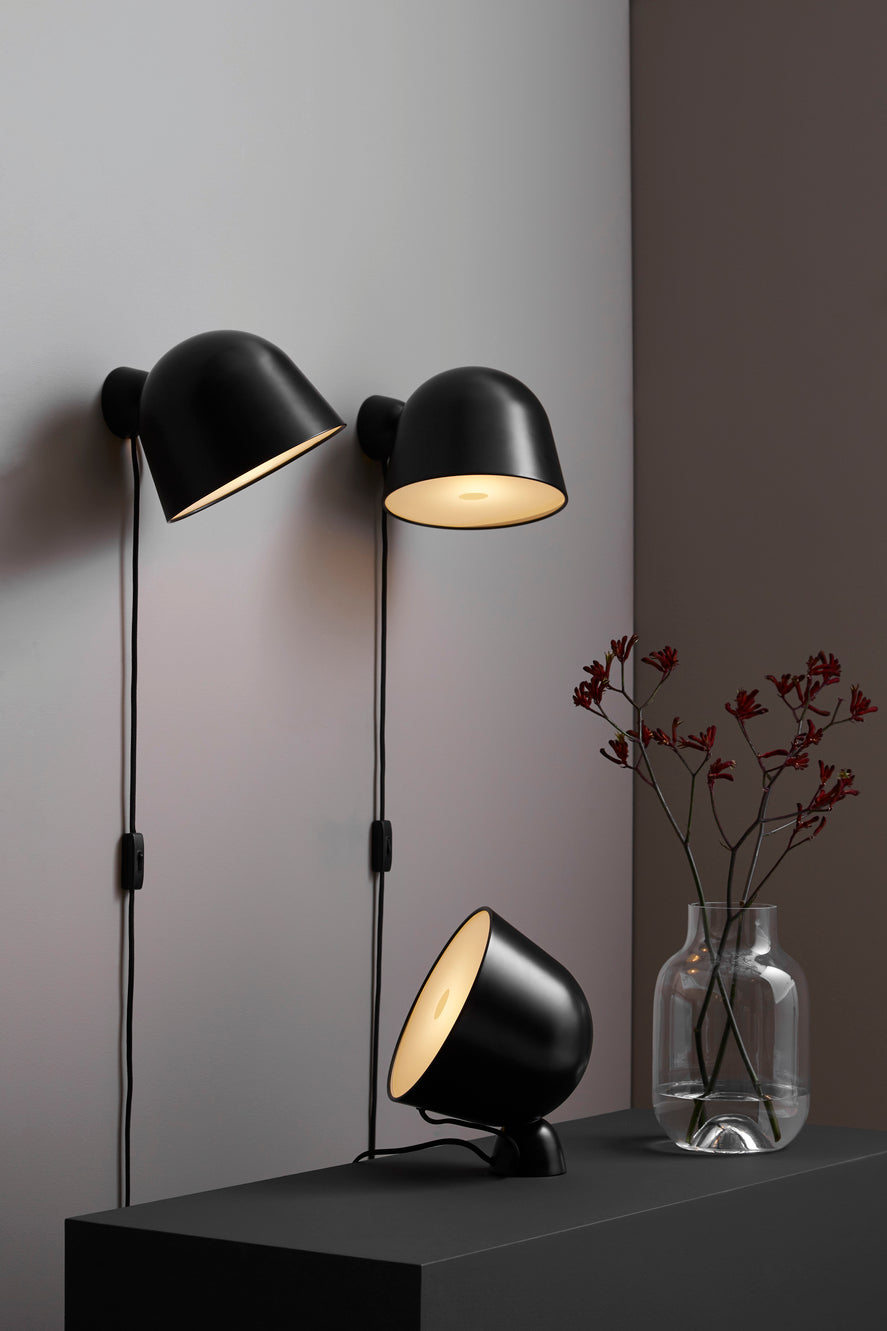 Kuppi wall lamp 2.0 - Black
