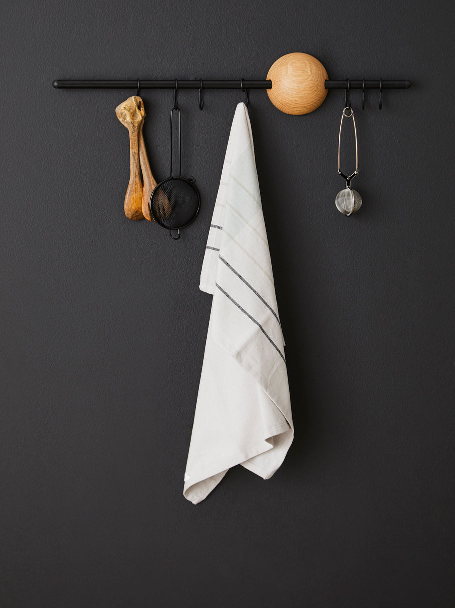 Hoop rack - White pigmented oak