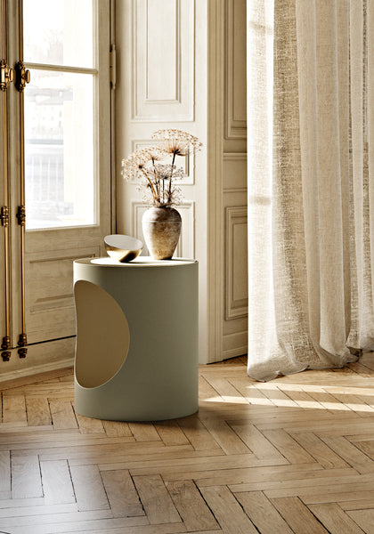 TABL side table - Grey beige