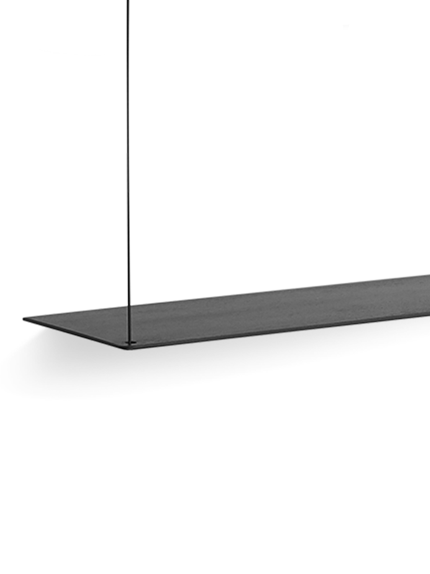 Stedge shelf (60 cm) - Black (3 shelves)