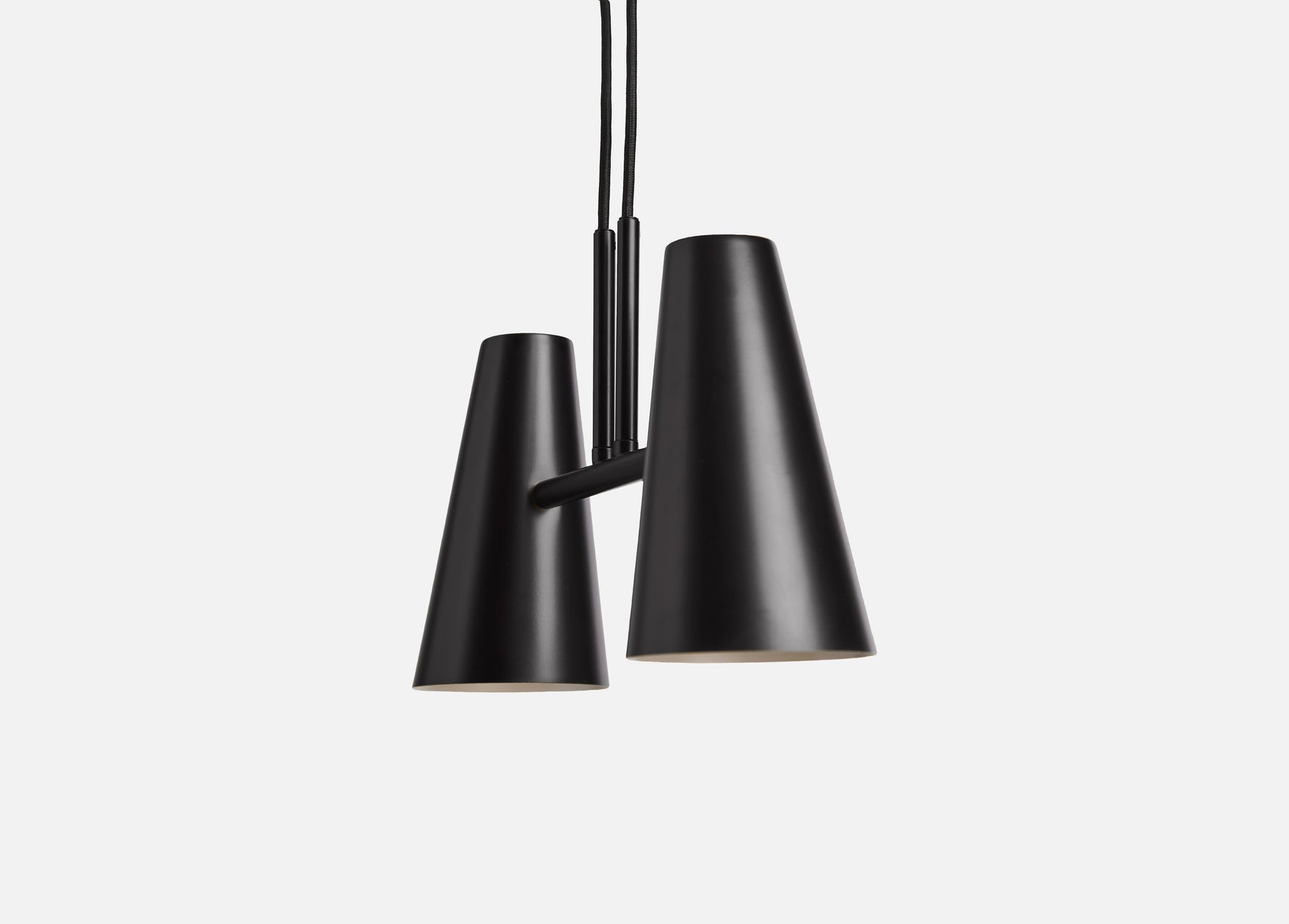 Cono pendant w/ 2 shades cUL
