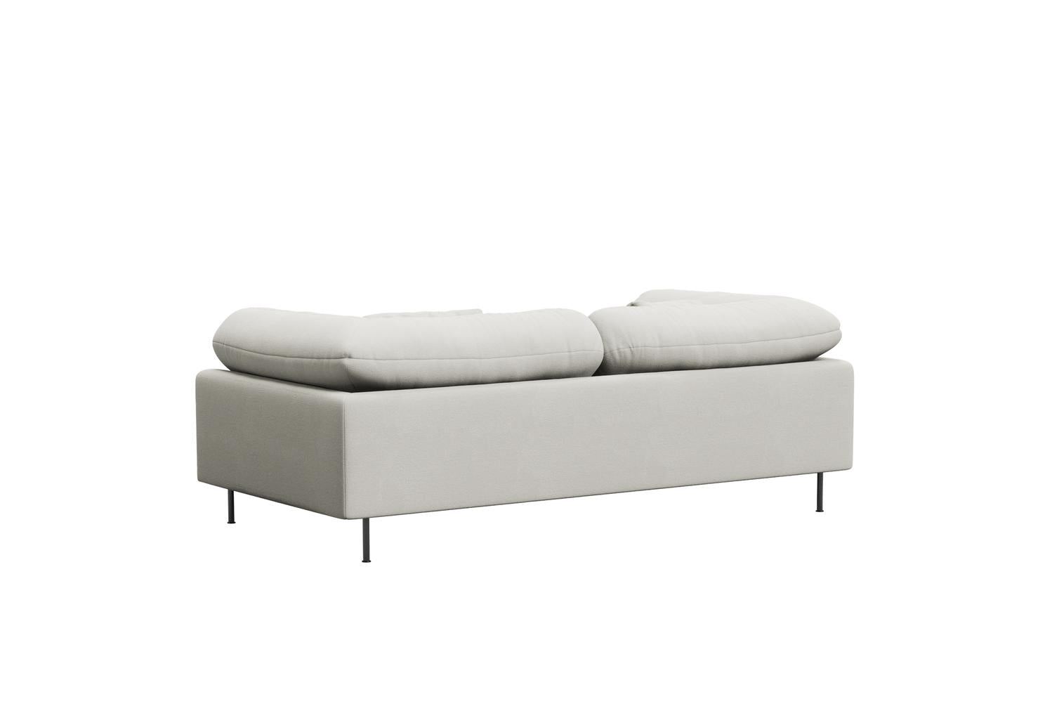 Collar 2-seater - Off white bouclé