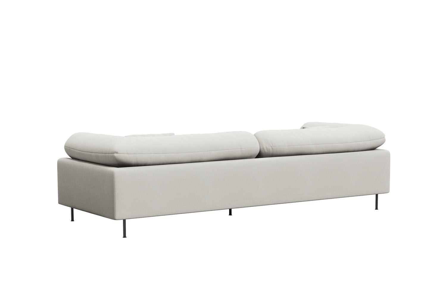 Collar 3-seater - Off white bouclé