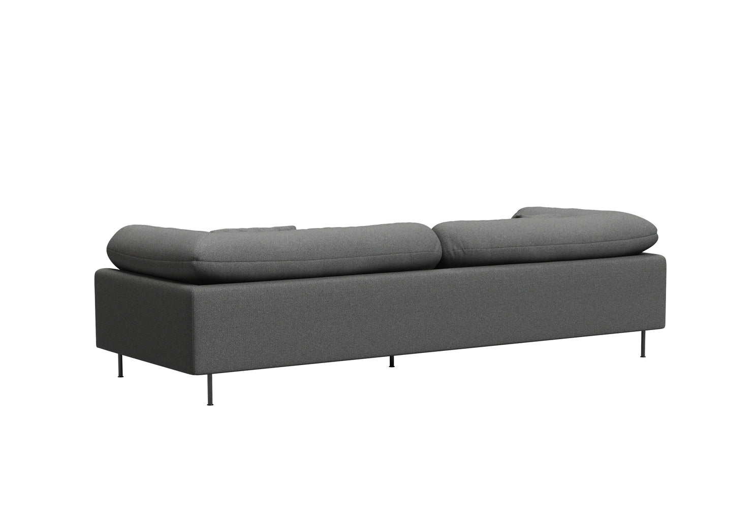 Collar 3-seater - Dark grey