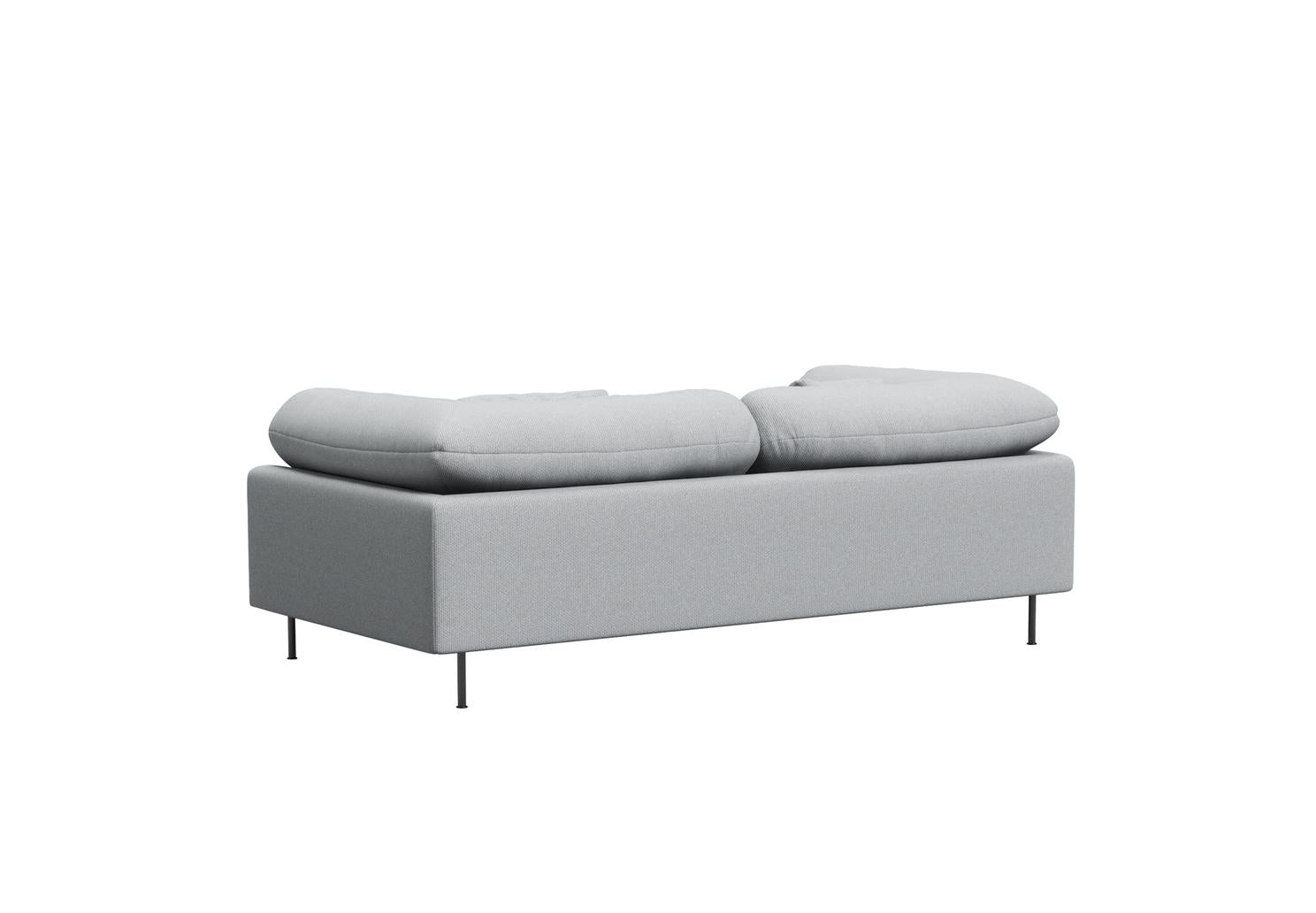Collar 2-seater - Light grey