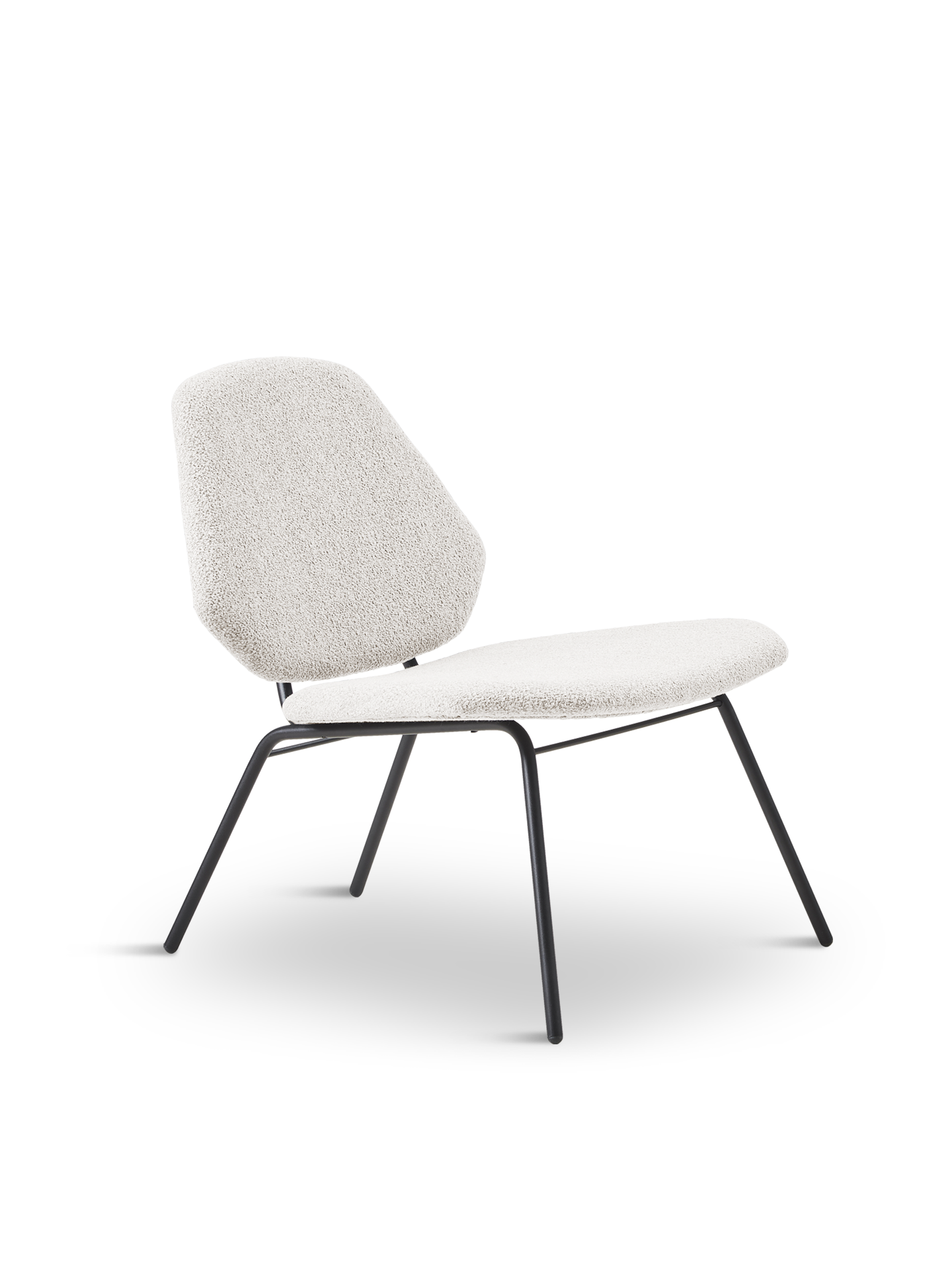 Lean lounge chair - Ivory