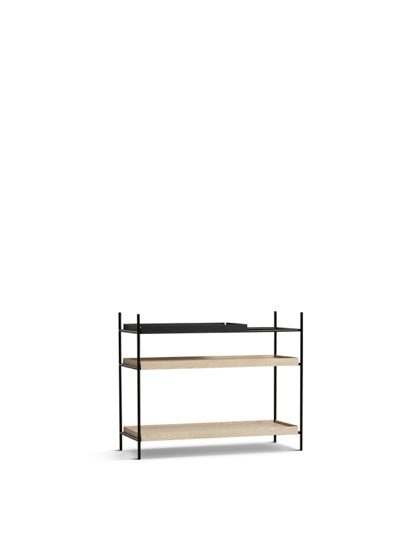 Tray Shelf (Low) - Oak - Style 3