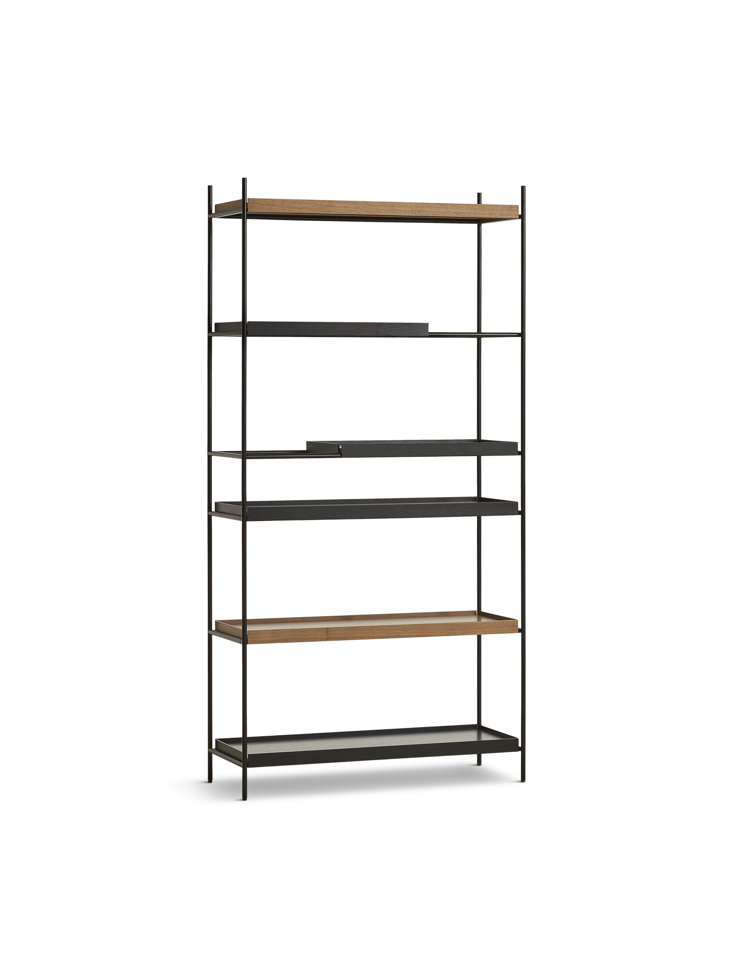 Tray Shelf (High) - Walnut - Style 19