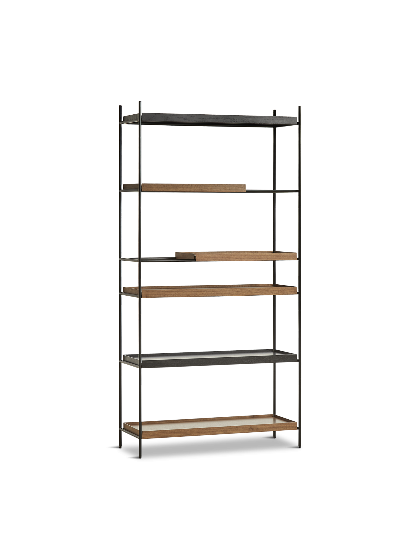 Tray Shelf (High) - Walnut - Style 20