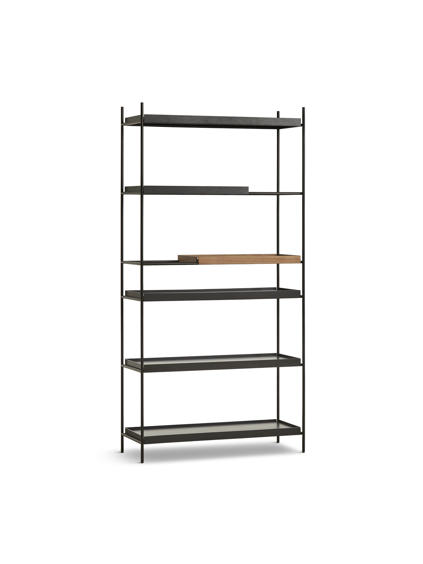 Tray Shelf (High) - Walnut - Style 21