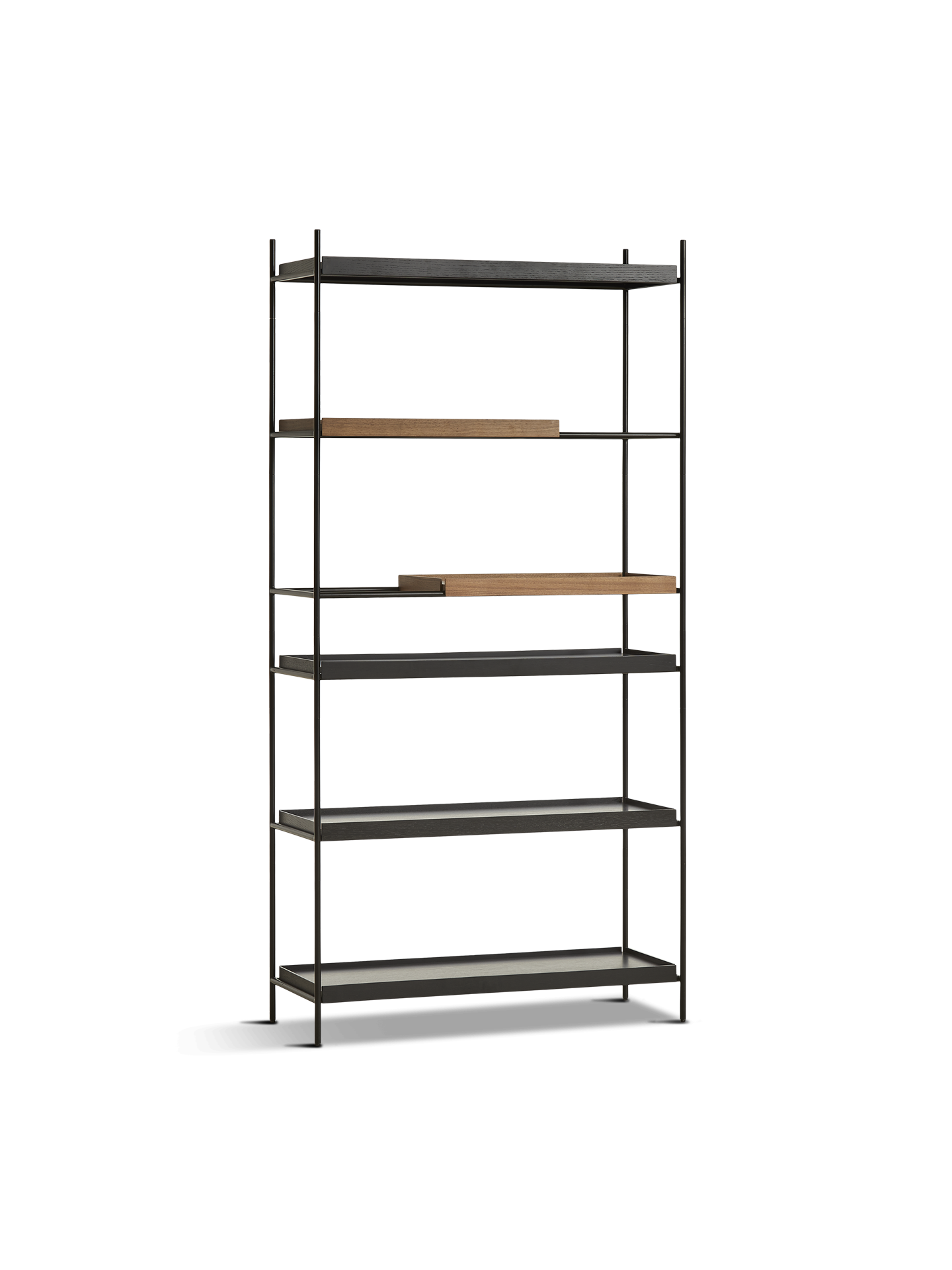 Tray Shelf (High) - Walnut - Style 23