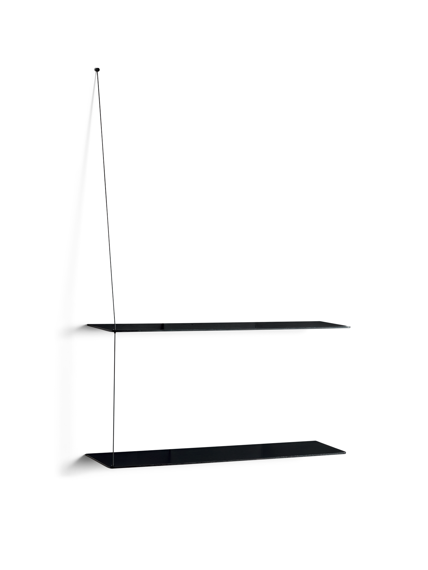 Stedge shelf - Black (2 shelves)