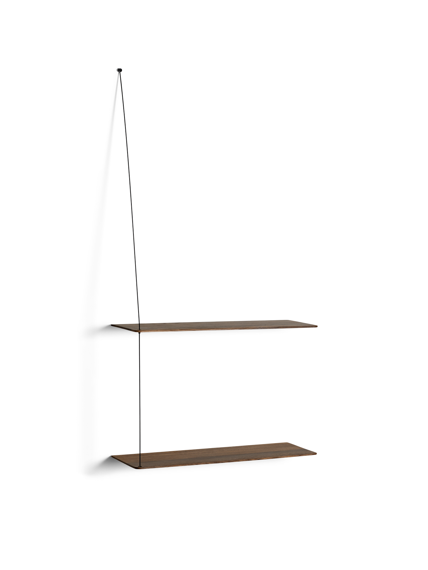 Stedge shelf - Smoked oak (2 shelves)