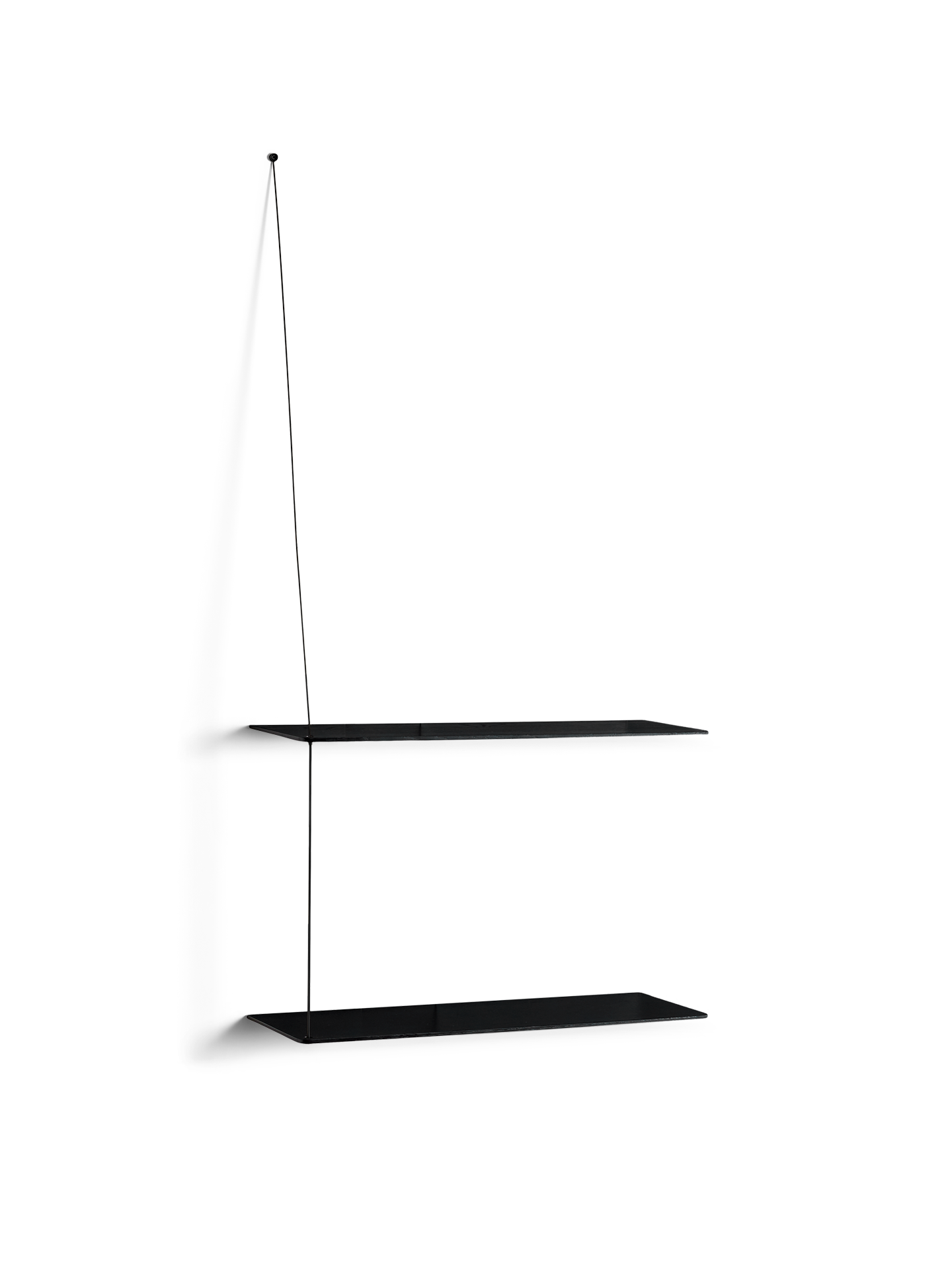 Stedge shelf - Black (2 shelves)