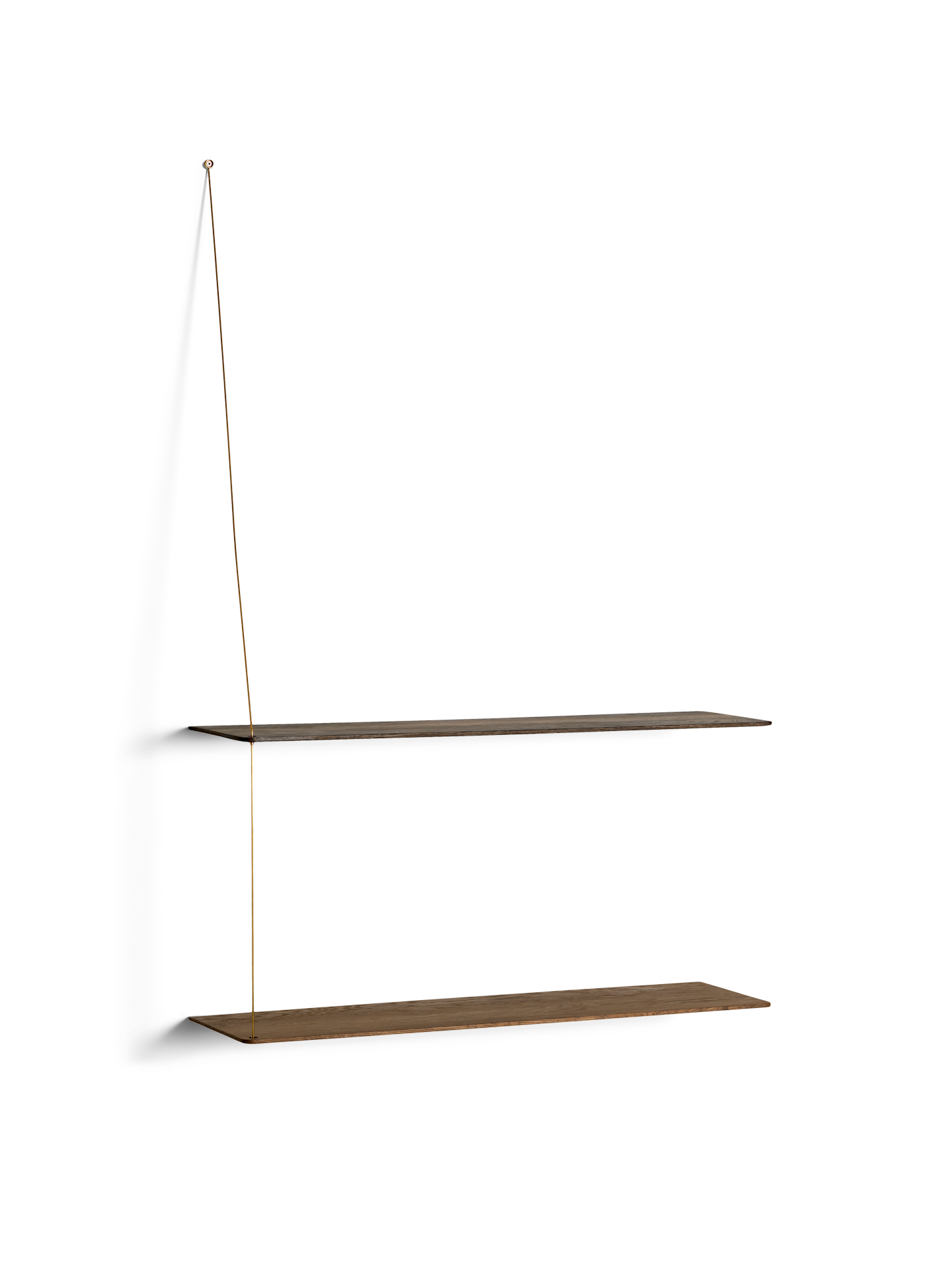 Stedge shelf - Smoked oak (2 shelves)