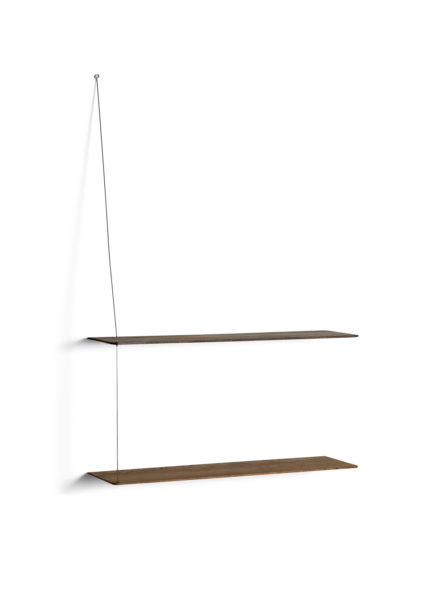 Stedge shelf - Smoked oak (2 shelves)