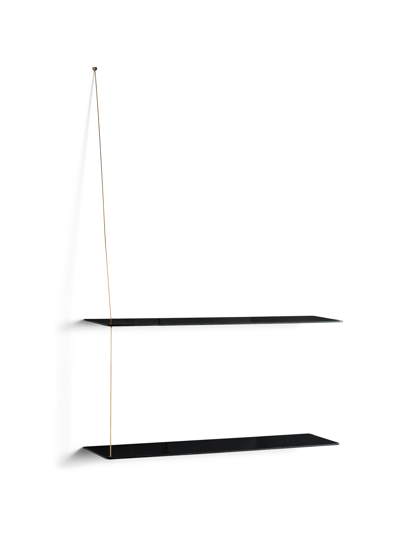 Stedge shelf - Black (2 shelves)