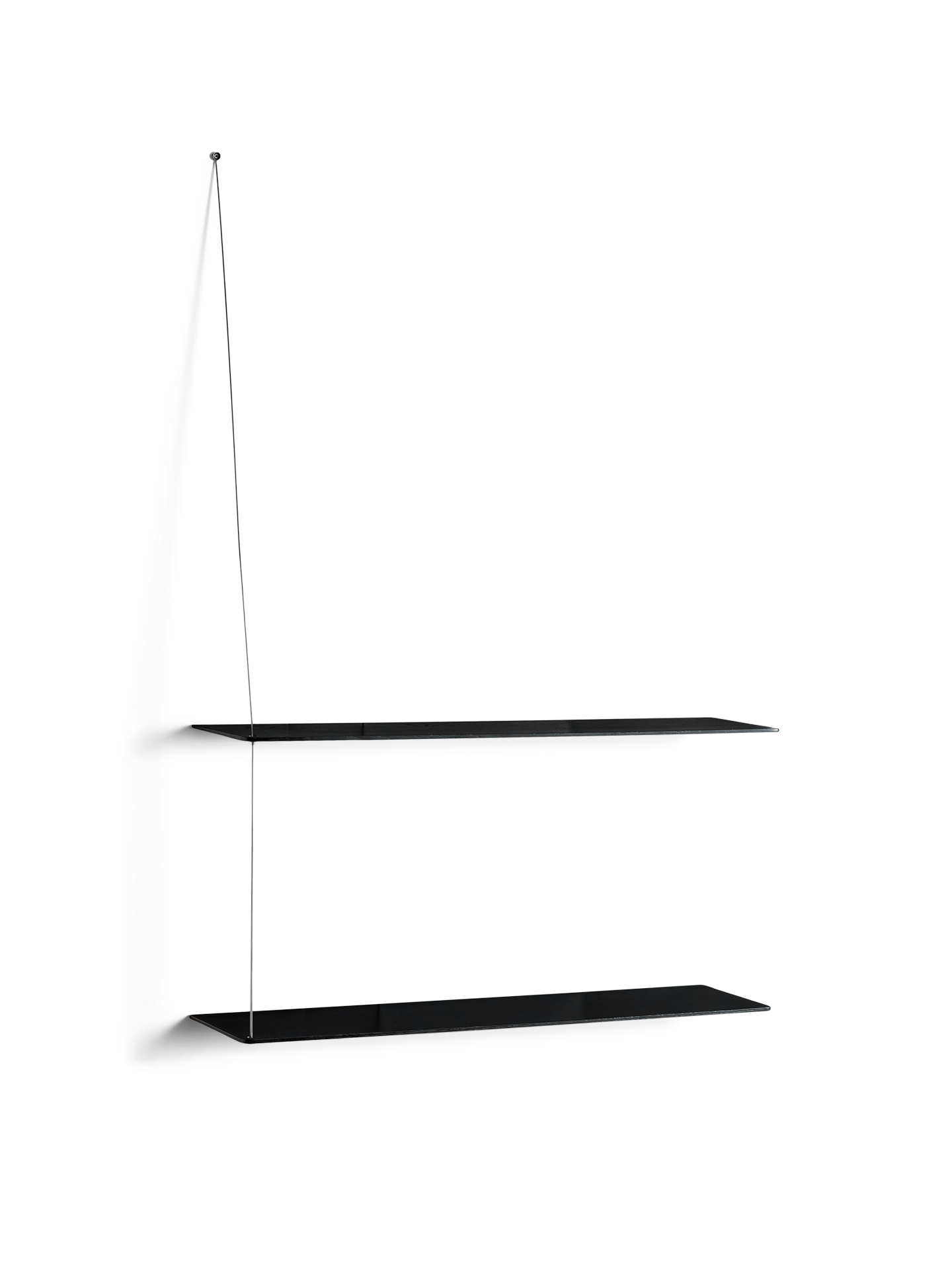 Stedge shelf - Black (2 shelves)