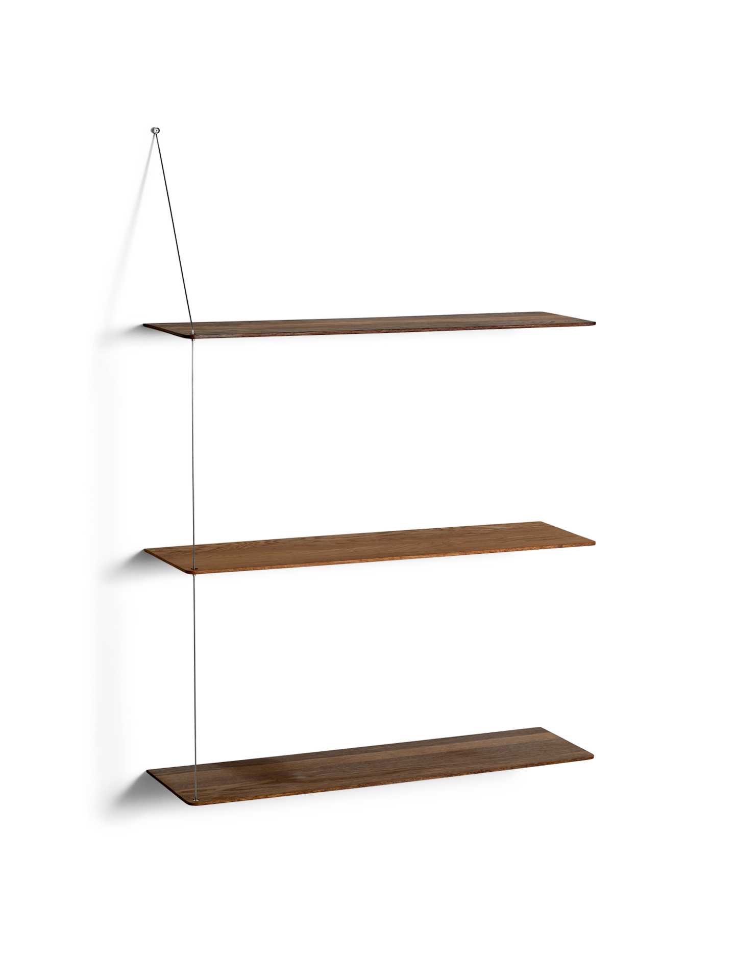Stedge shelf - Smoked oak (3 shelves)
