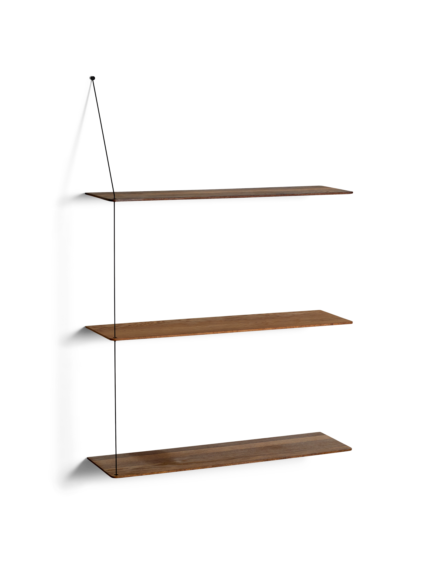 Stedge shelf - Smoked oak (3 shelves)