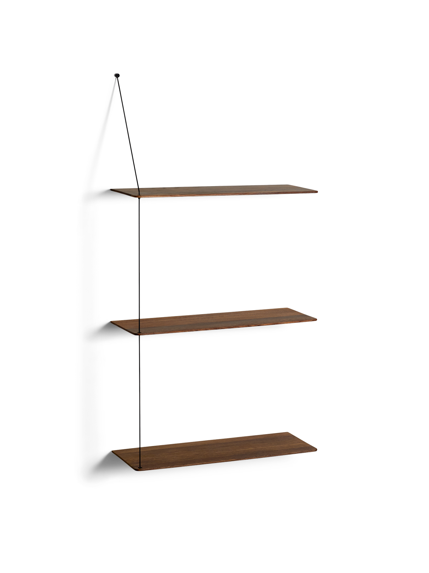 Stedge shelf - Smoked oak (3 shelves)