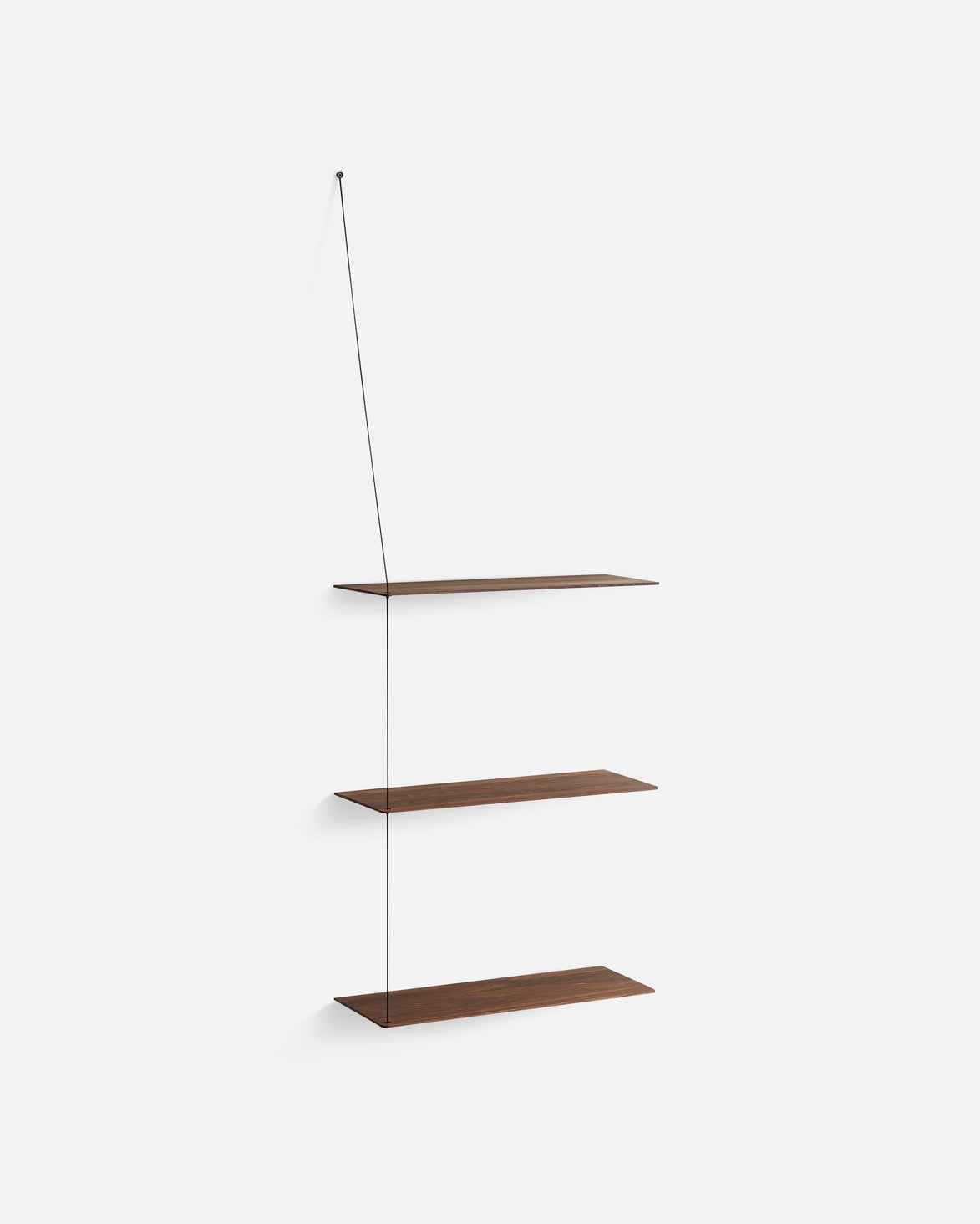 Stedge shelf (60 cm) - Smoked oak (3 shelves)