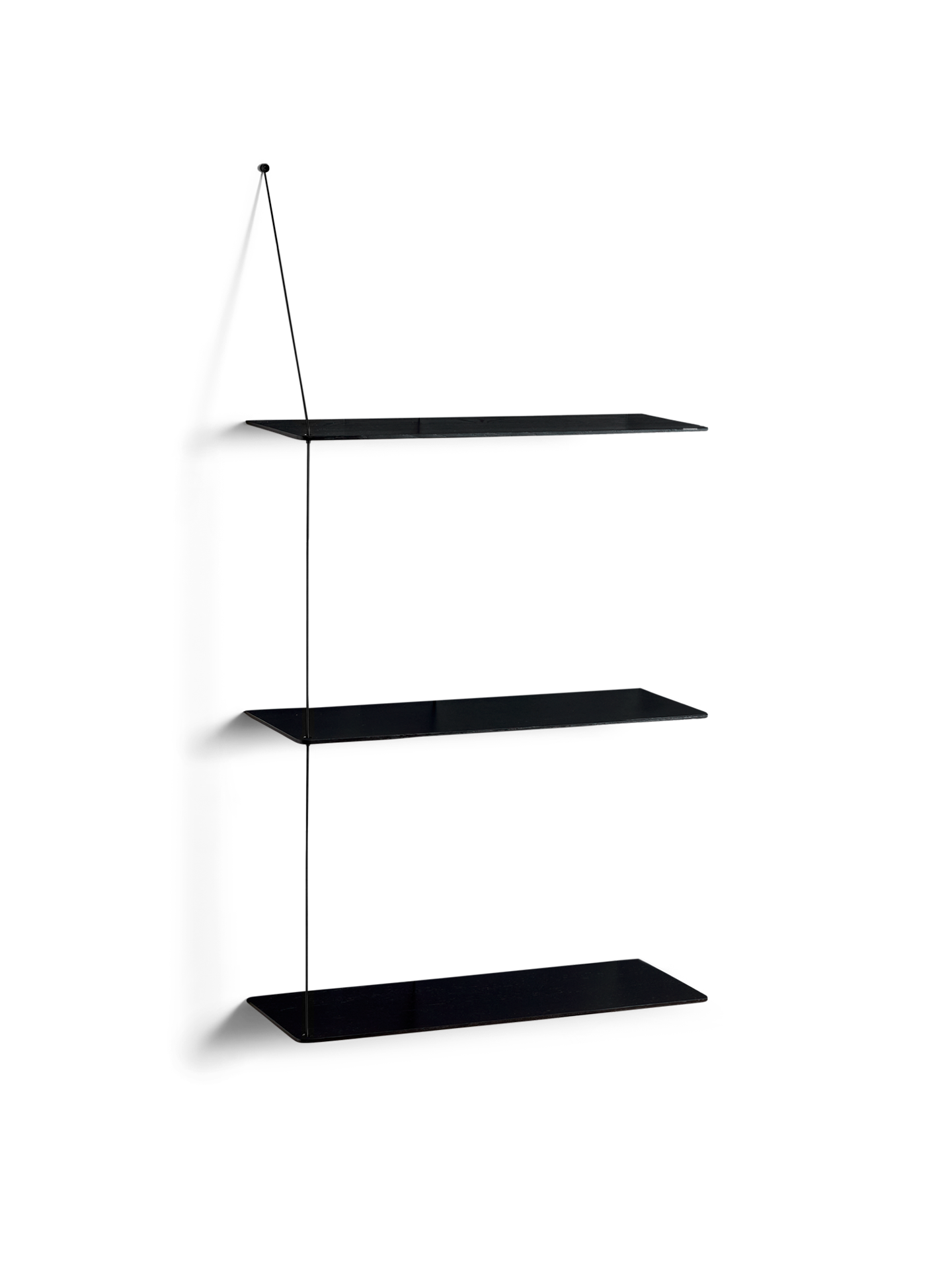 Stedge shelf - Black (3 shelves)
