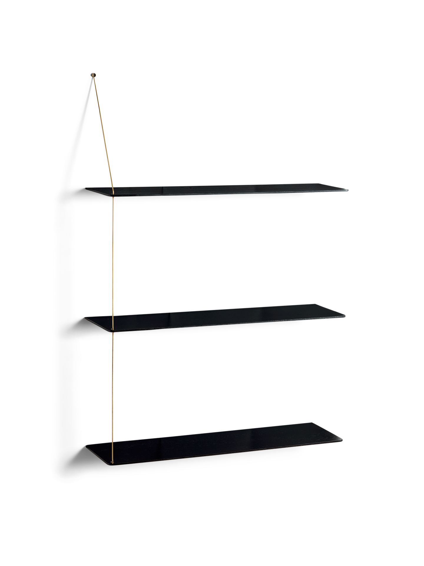 Stedge shelf - Black (3 shelves)
