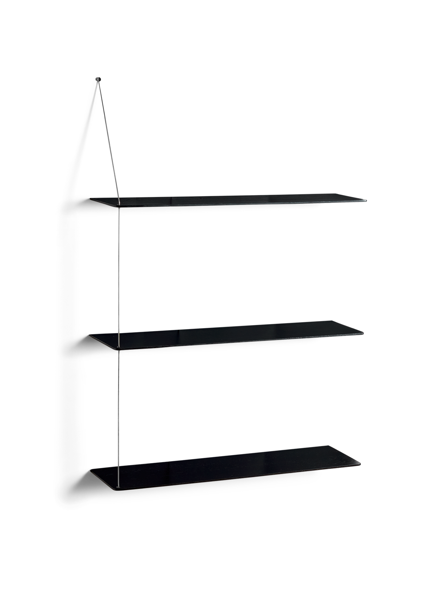 Stedge shelf - Black (3 shelves)