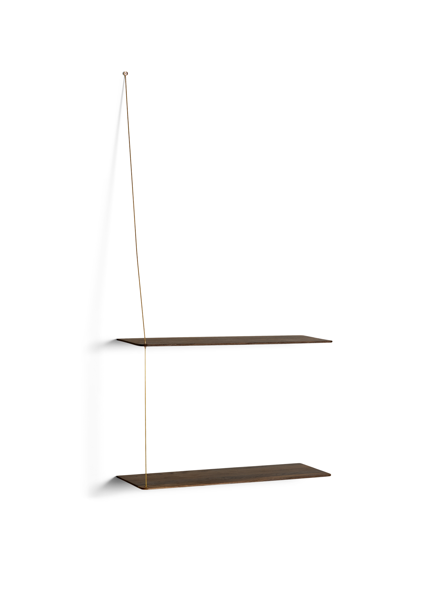 Stedge shelf - Smoked oak (2 shelves)
