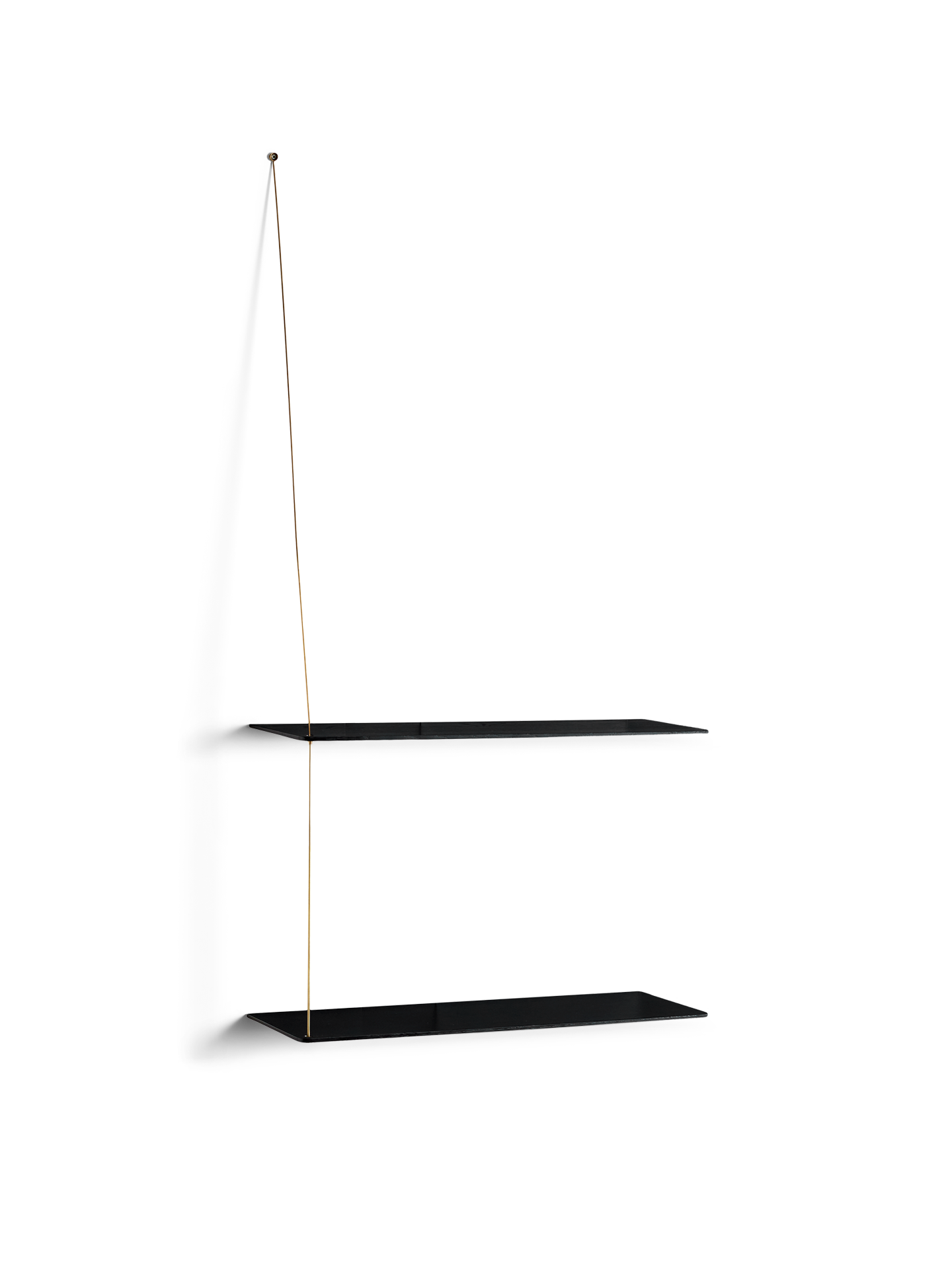 Stedge shelf - Black (2 shelves)