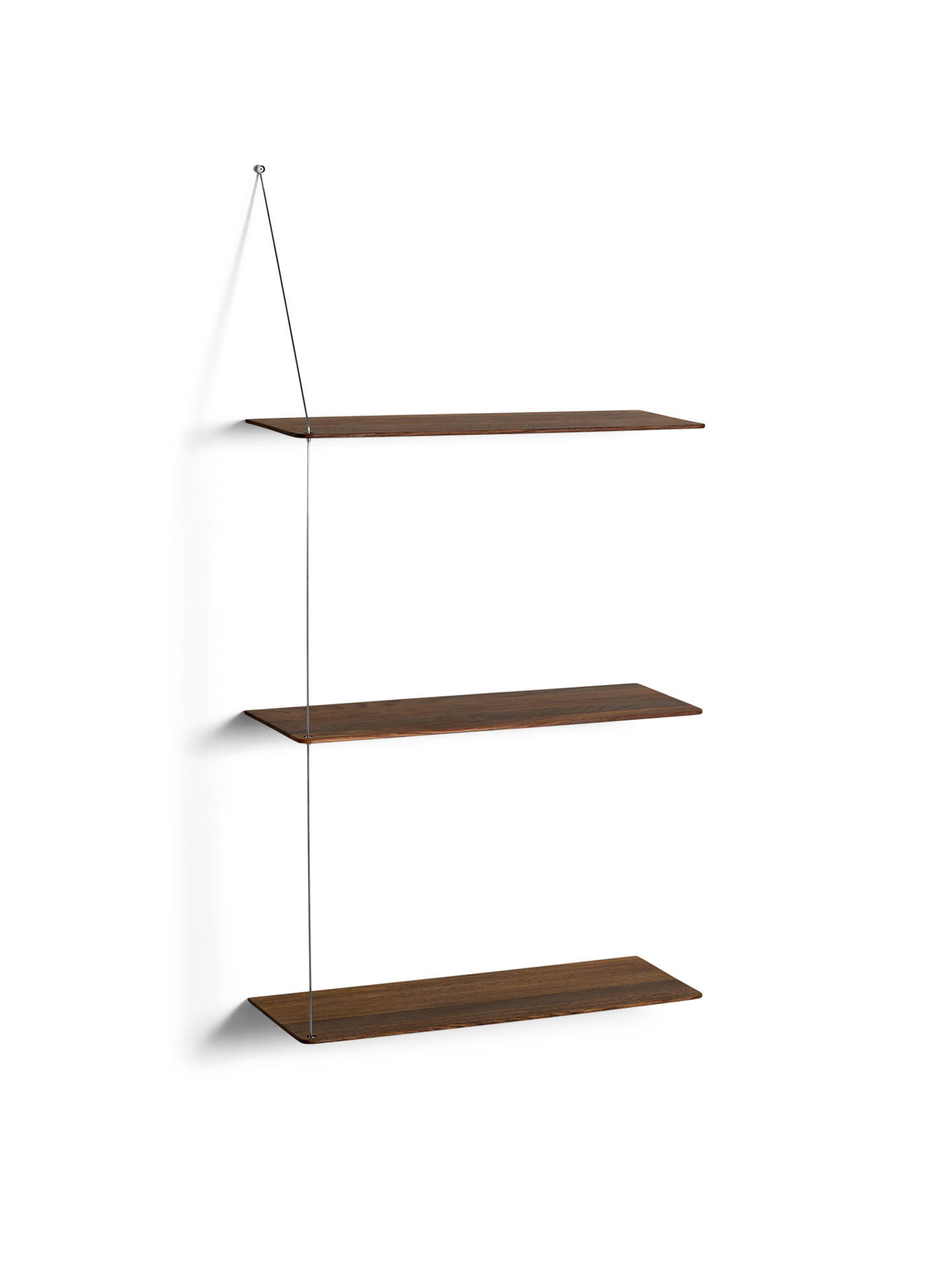 Stedge shelf - Smoked oak (3 shelves)
