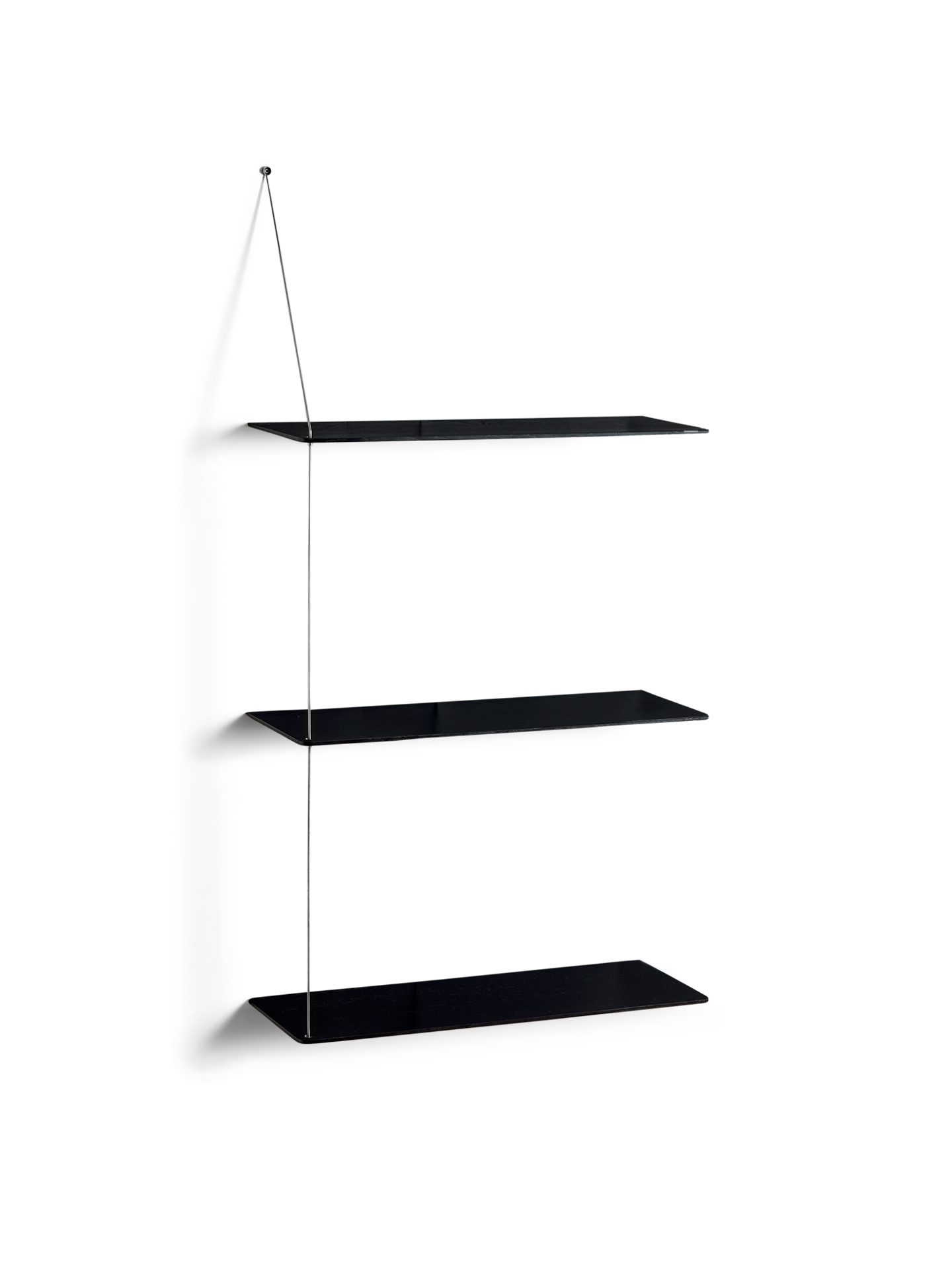 Stedge shelf - Black (3 shelves)