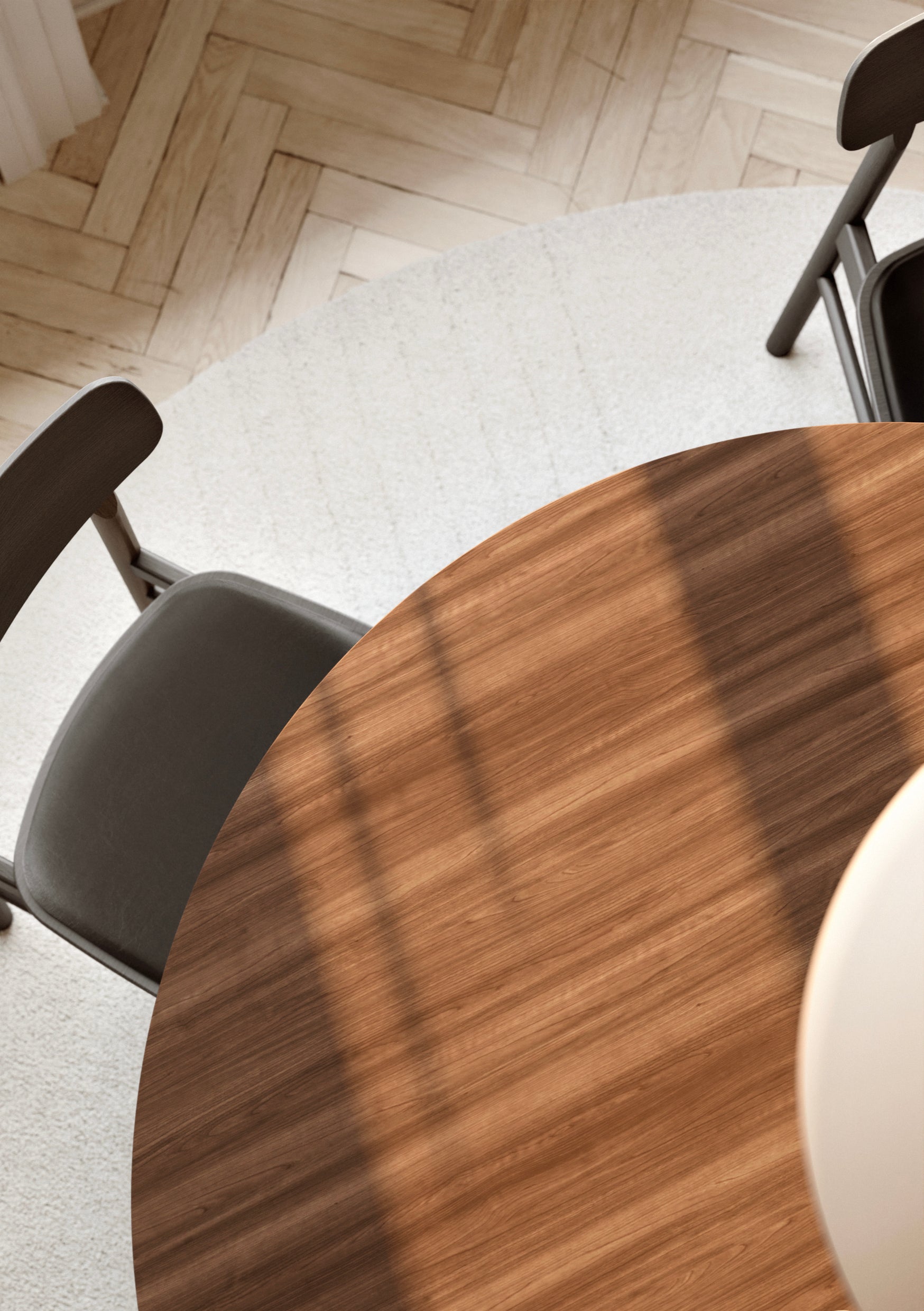Ludo dining table (130 cm) - Walnut