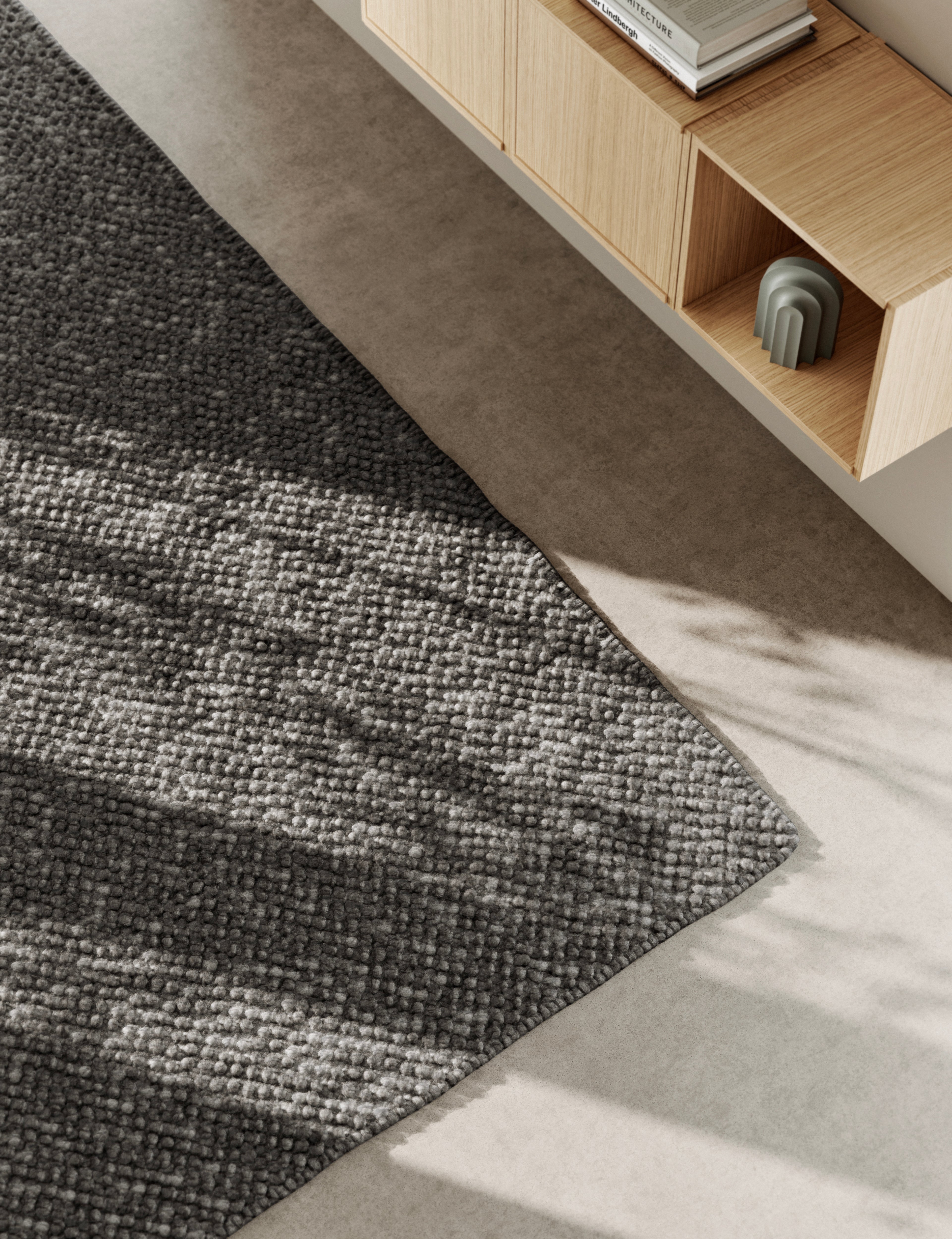 Tact rug (90 X 140) - Anthracite grey