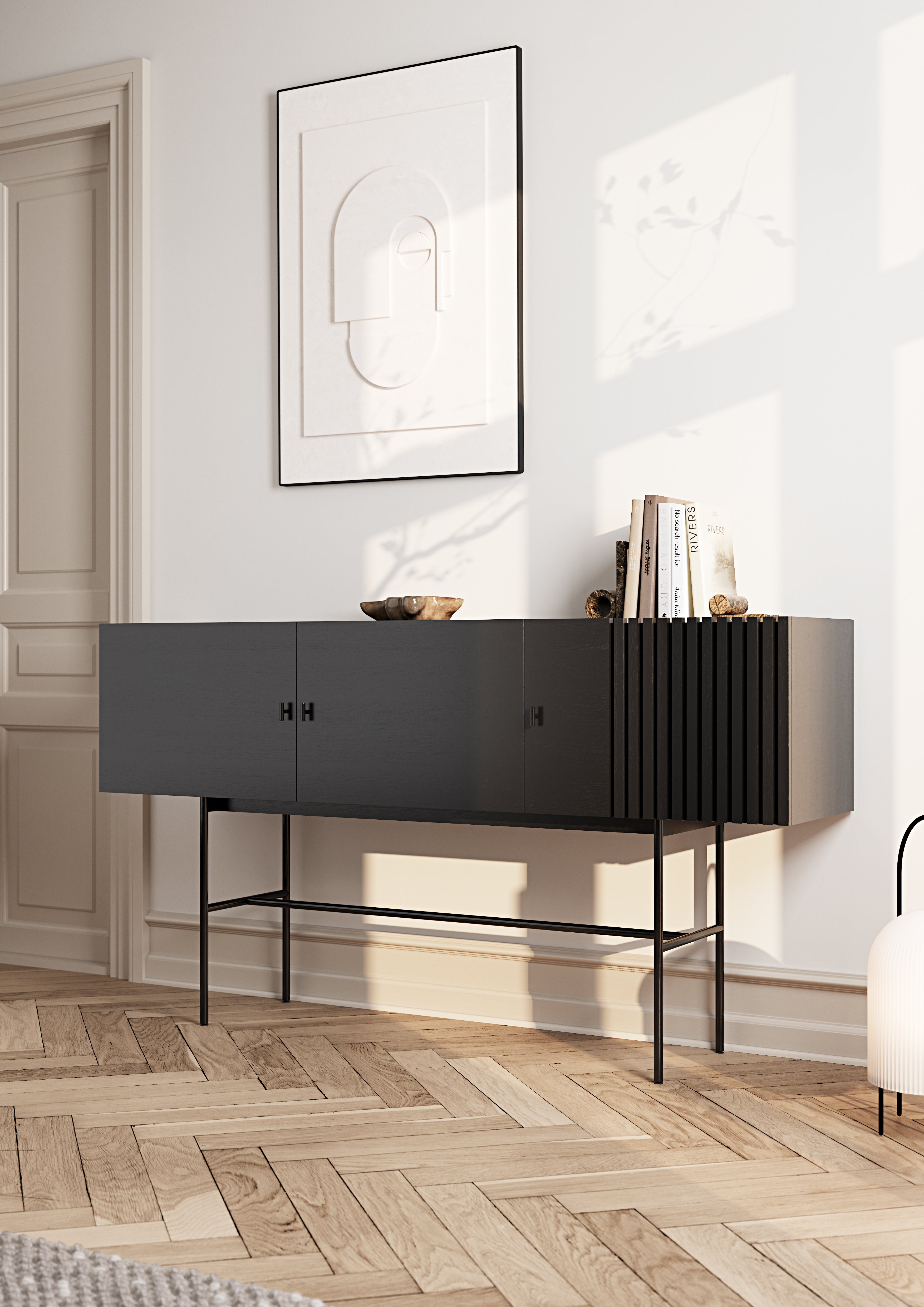 Array sideboard (180 cm) - Black