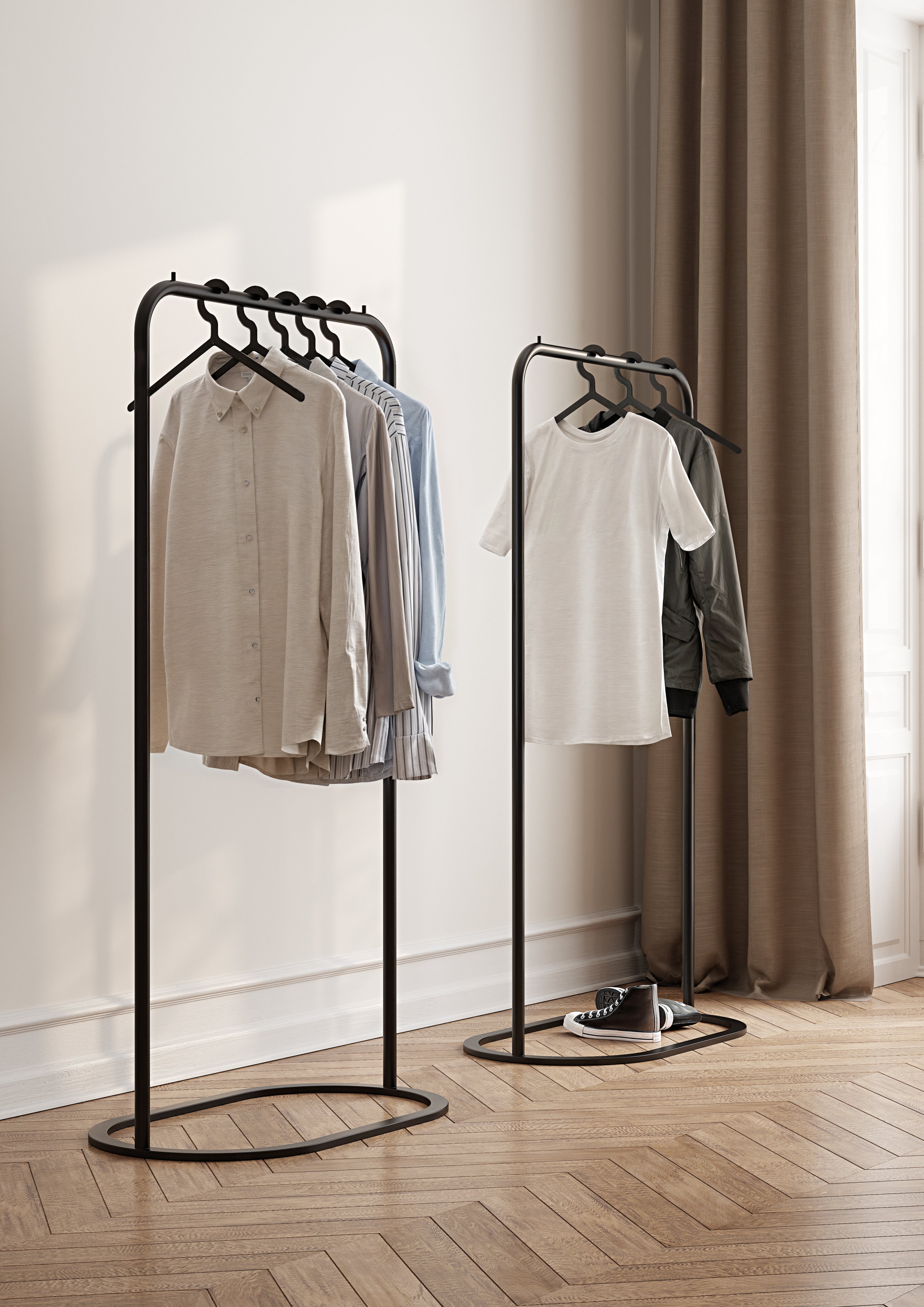 Illusion hanger - Black