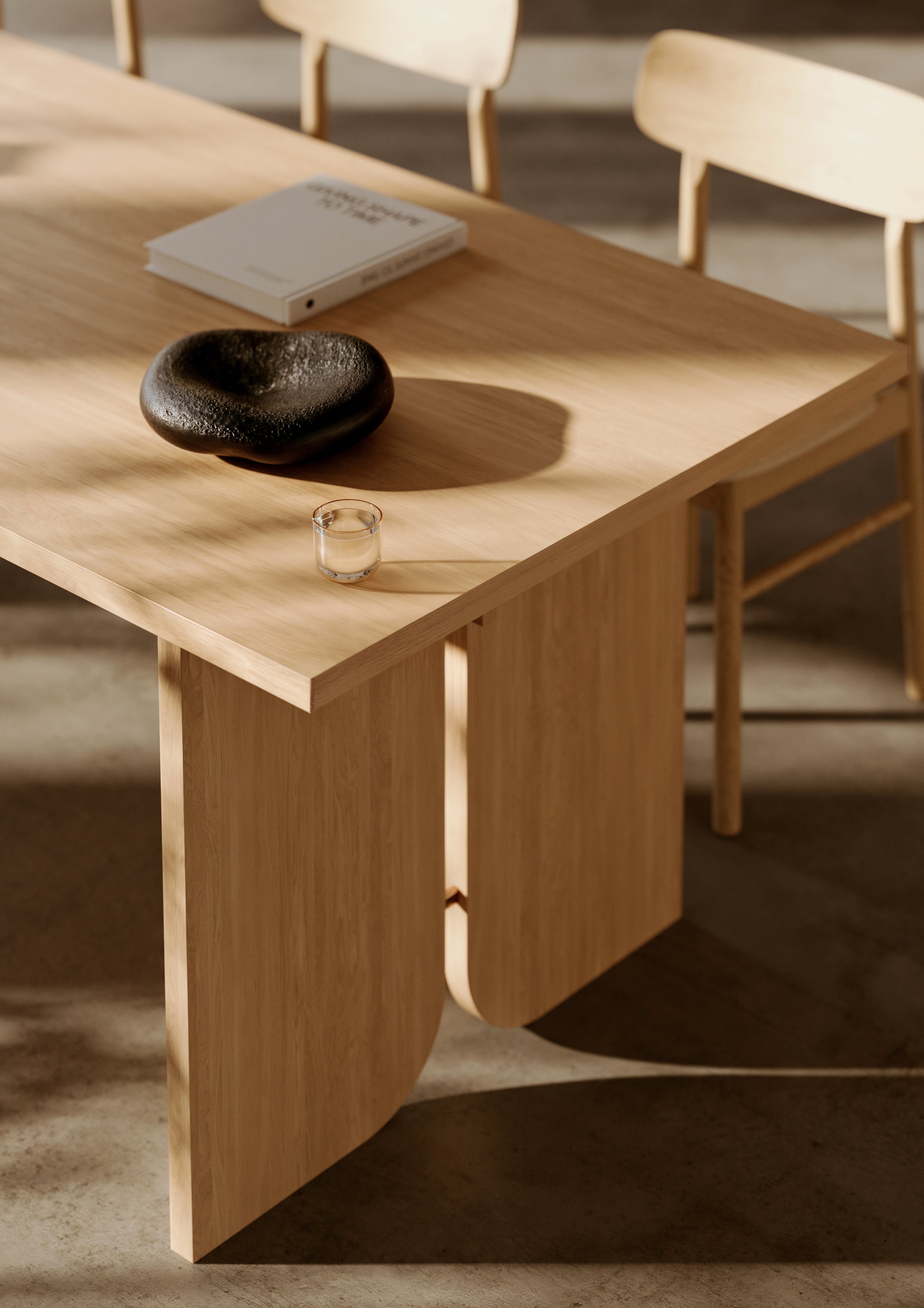 Kimono dining table - Oak
