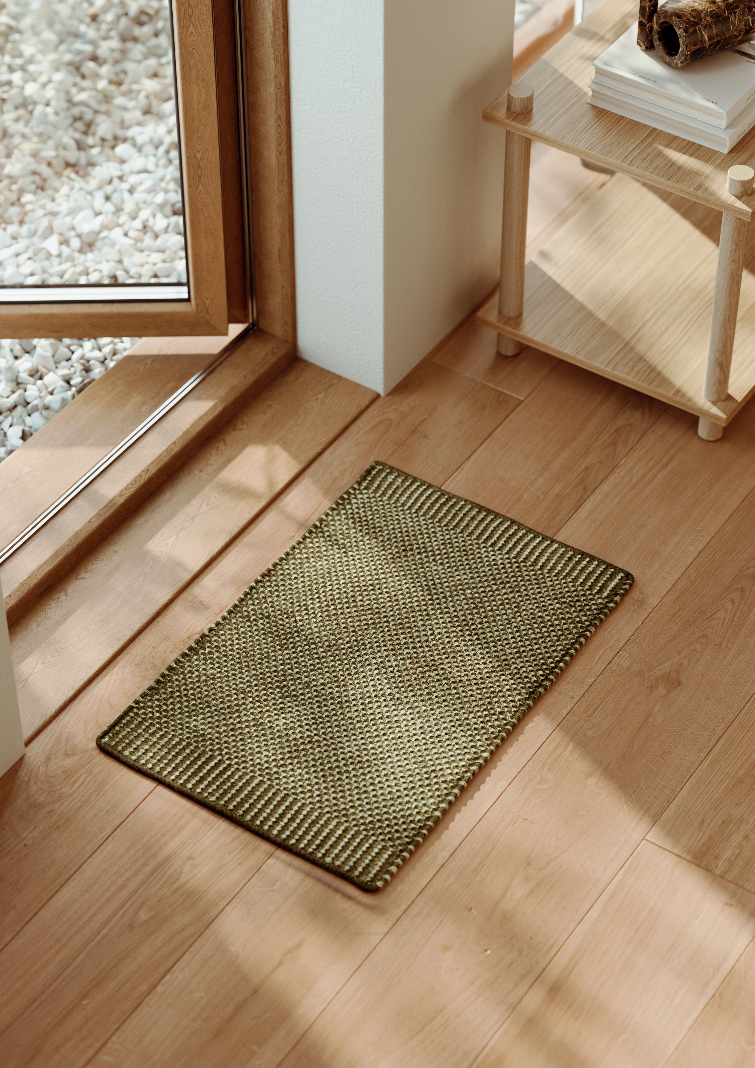 Rombo mat (40 X 60) - Moss green
