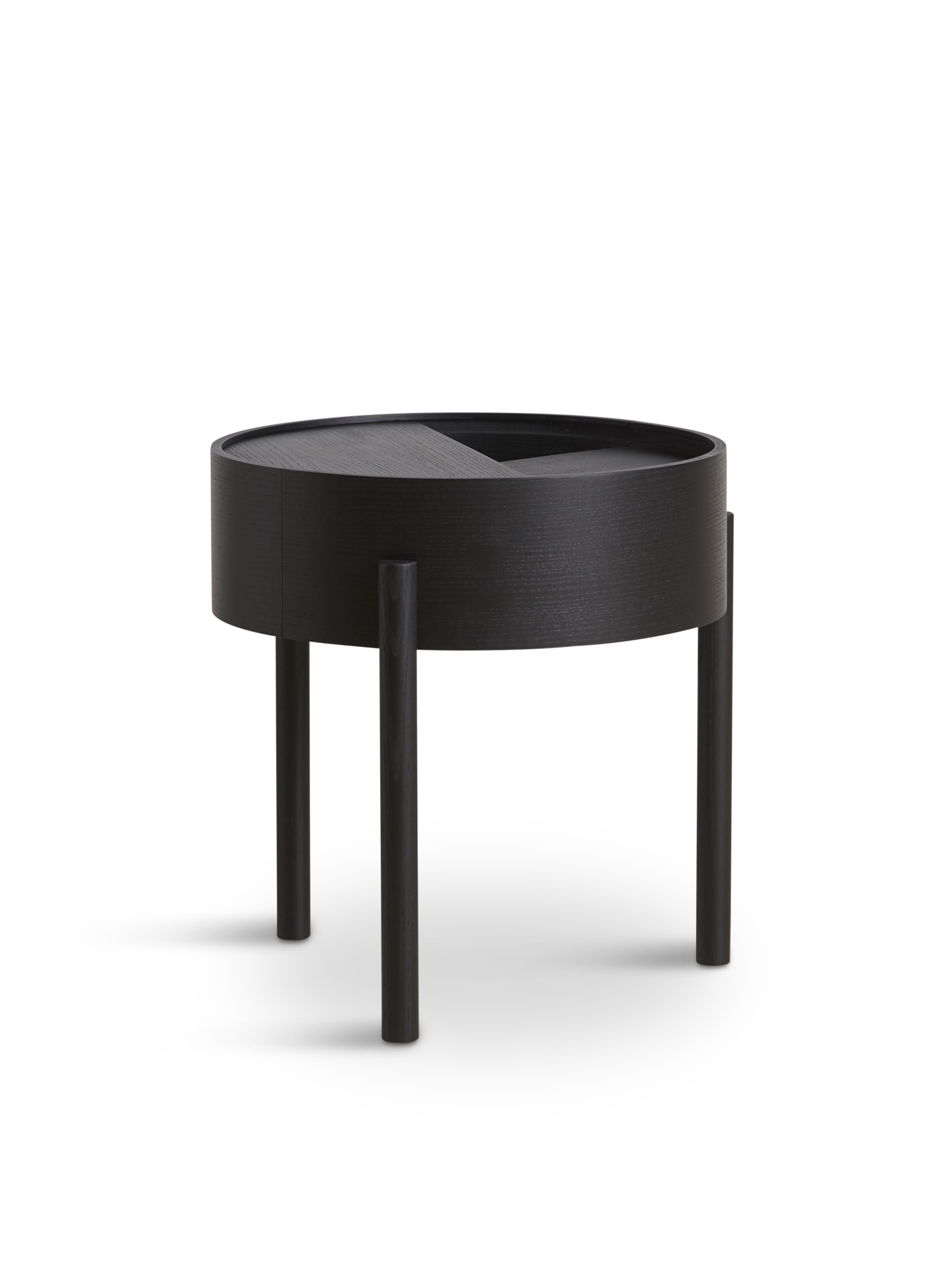 Arc side table (42 cm) - Black