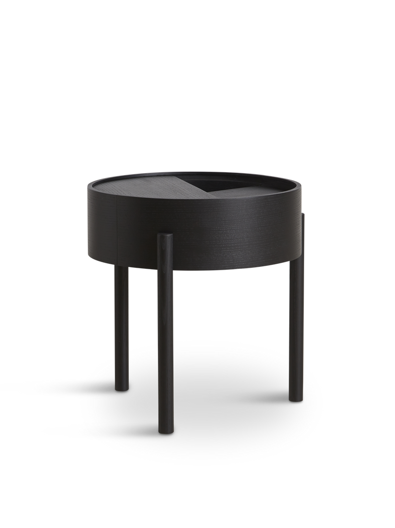 Arc side table (42 cm) - Black